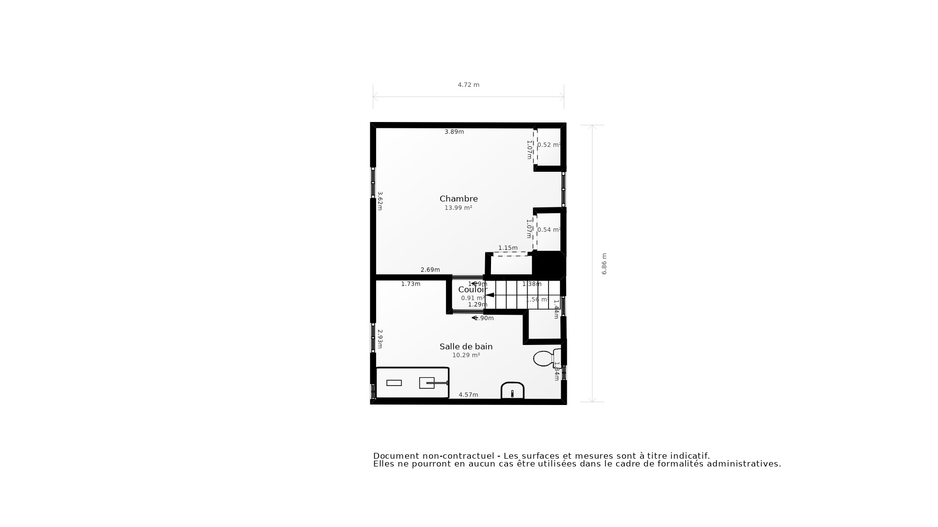 Vente Maison COMBRIT - 2 pièces - 65 m² - (29120)