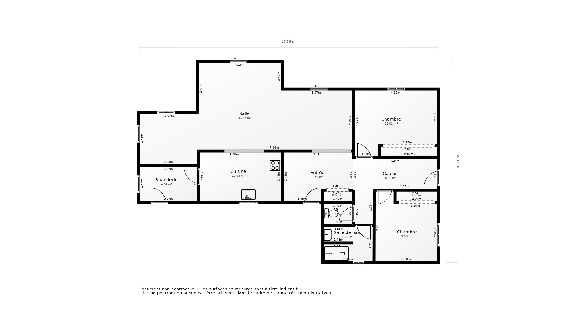 Vente Maison ST CREPIN ET CARLUCET - 4 pièces - 116 m² - (24590)