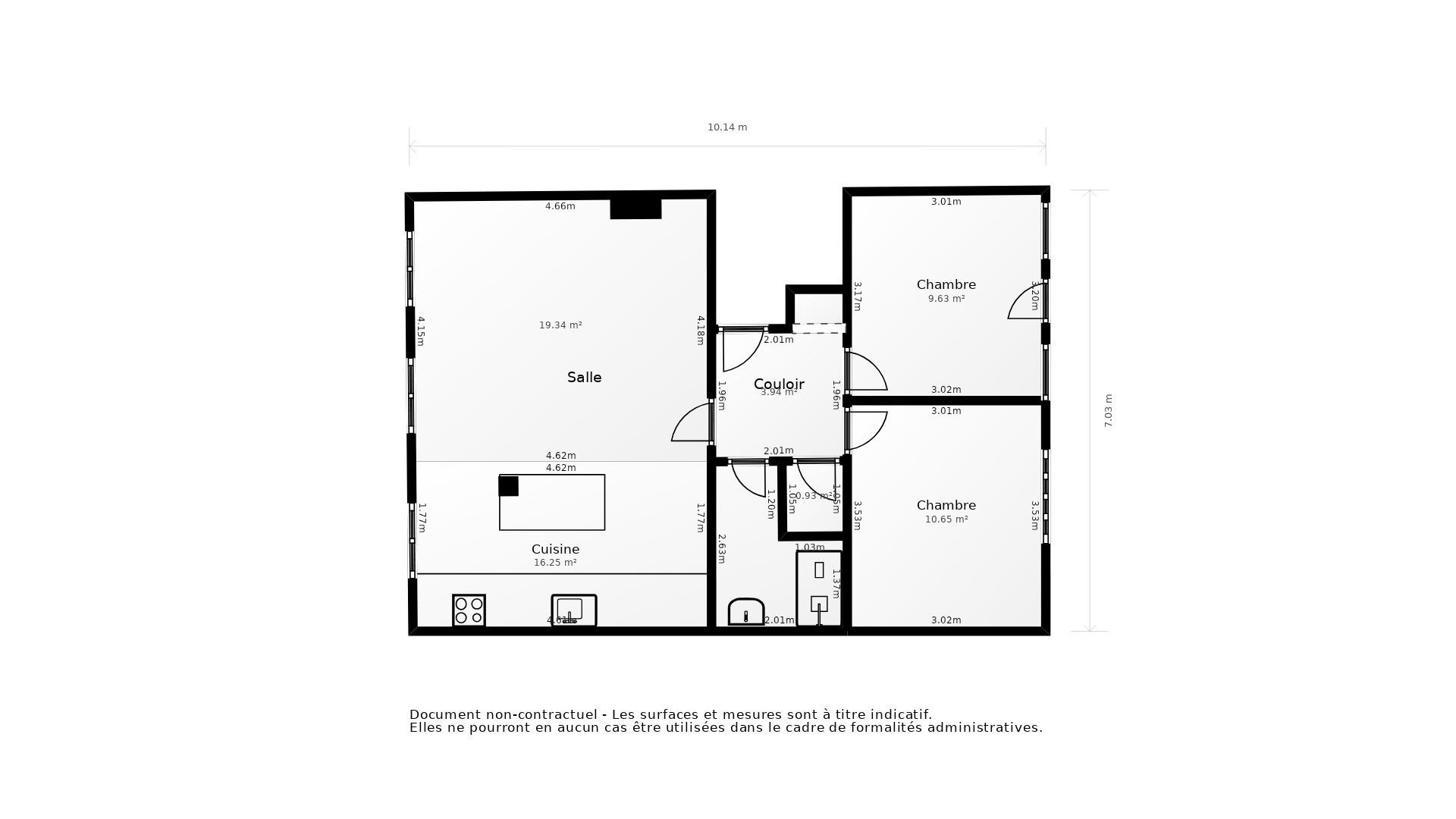 Vente Appartement LORIENT - 3 pièces - 70 m² - (56100)
