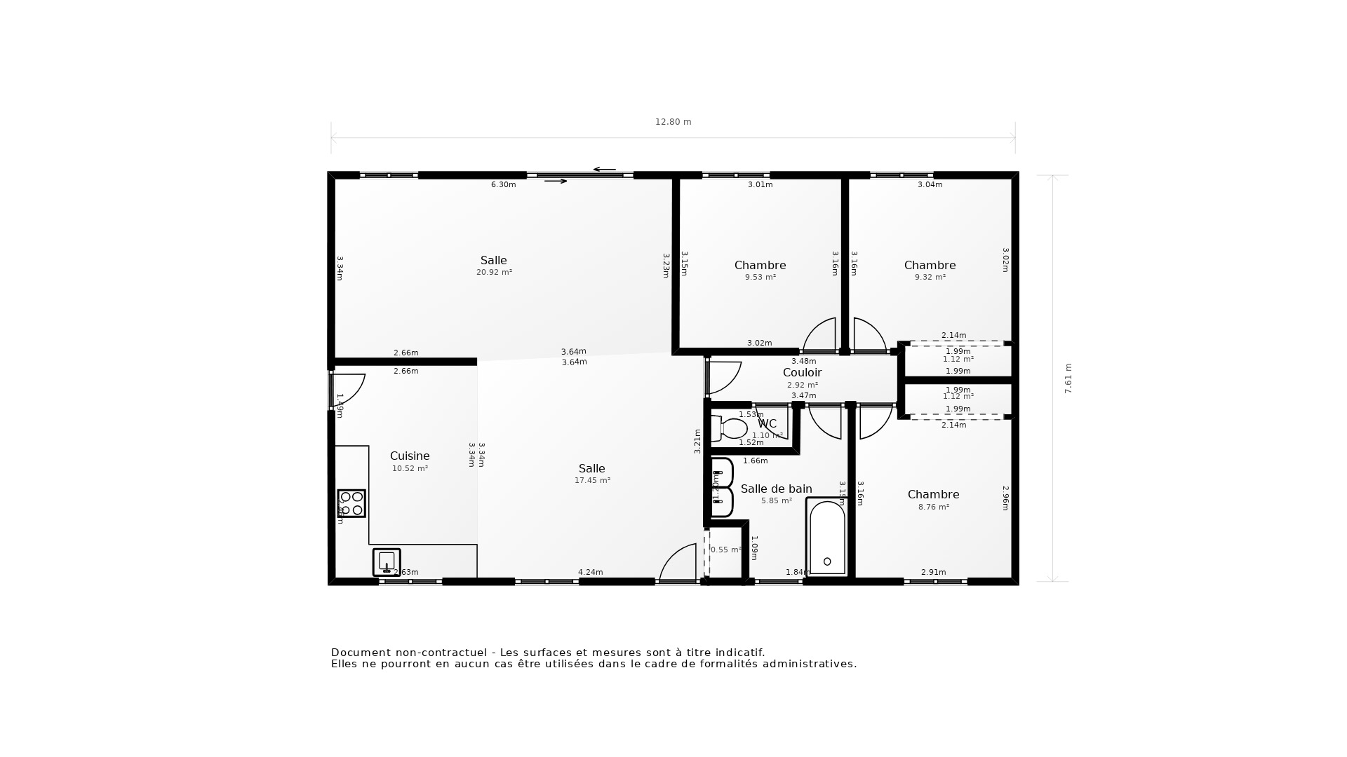 Vente Maison DEOLS - 4 pièces - 88 m² - (36130)