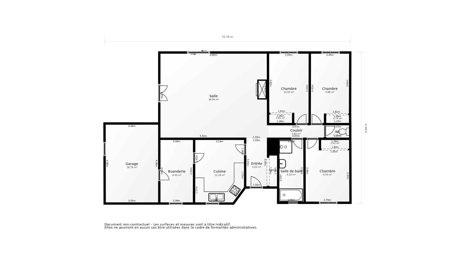 Vente Maison ST LOUBES - 4 pièces - 113 m² - (33450)