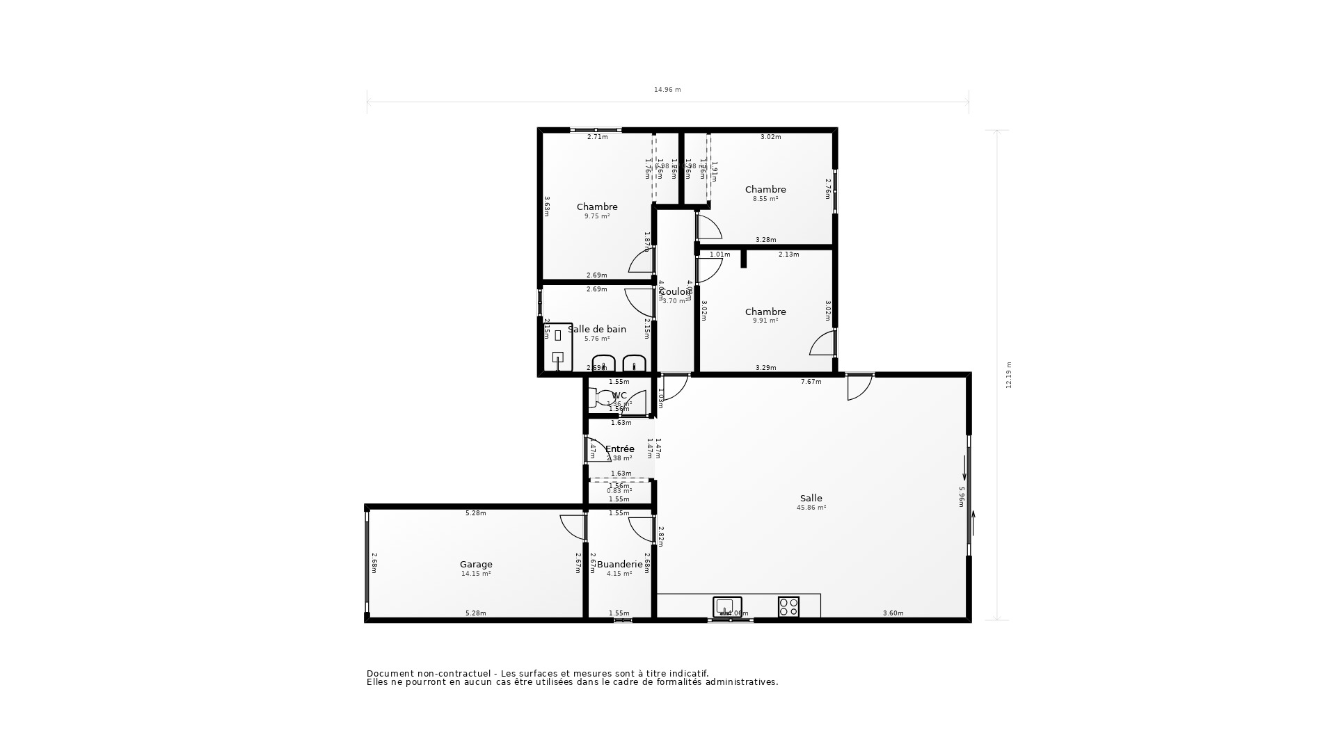 Vente Maison ROQUEMAURE - 4 pièces - 104 m² - (81800)