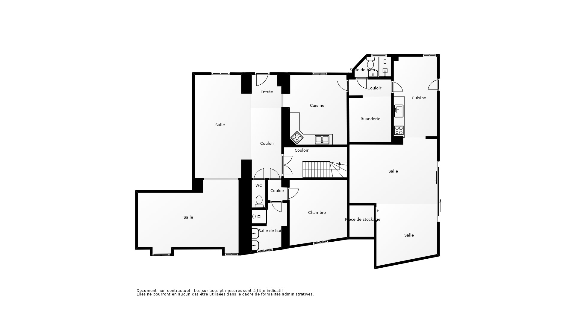 Vente Maison VAYRES - 7 pièces - 250 m² - (33870)