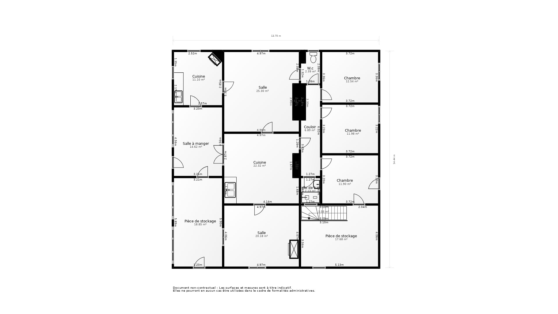 Vente Maison LAVERGNE - 7 pièces - 175 m² - (47800)