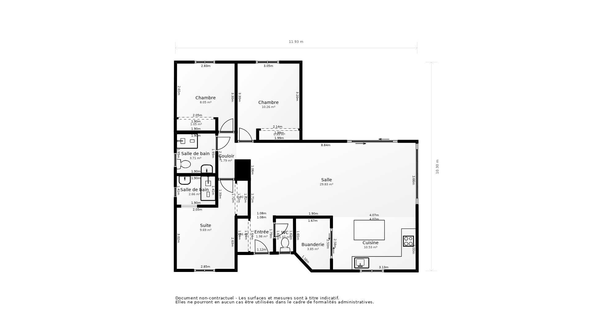 Vente Maison VAYRES - 4 pièces - 92 m² - (33870)