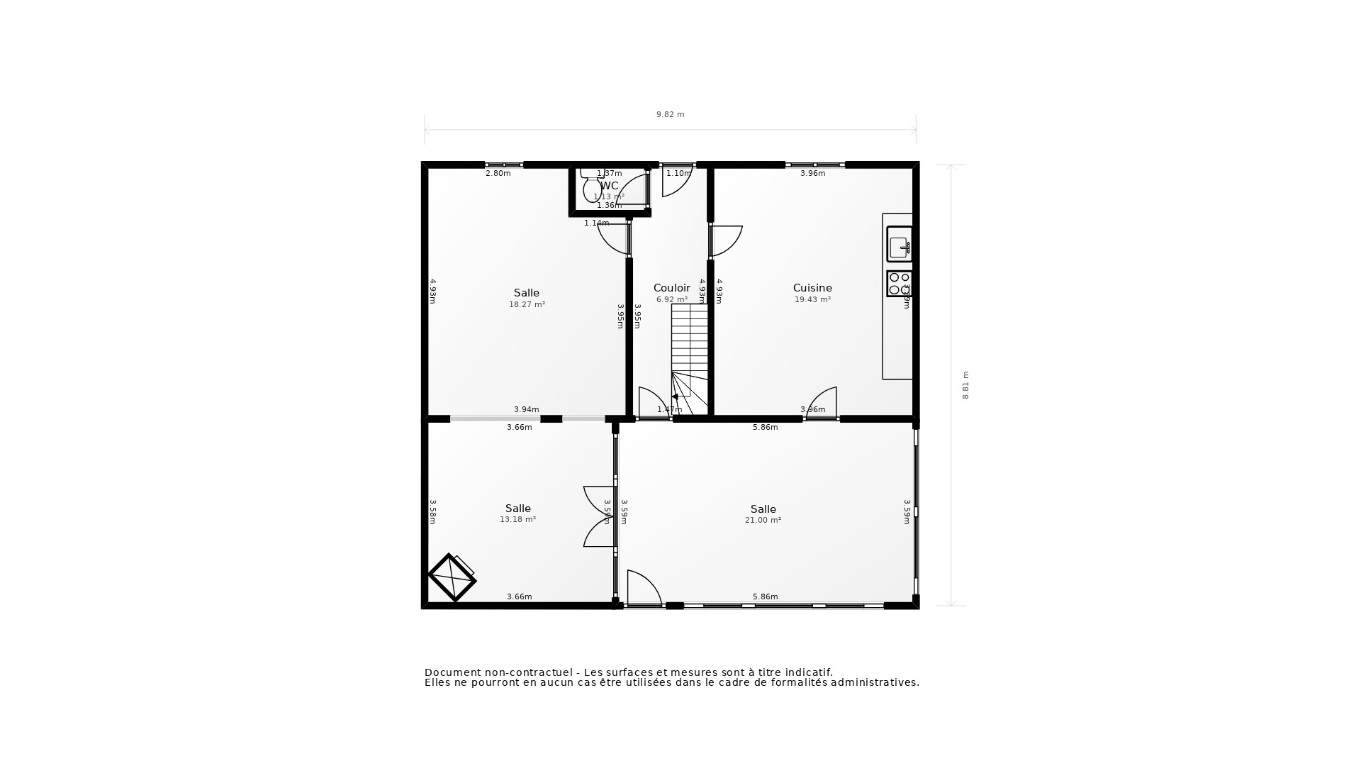 Vente Maison CHASSENEUIL SUR BONNIEURE - 6 pièces - 140 m² - (16260)