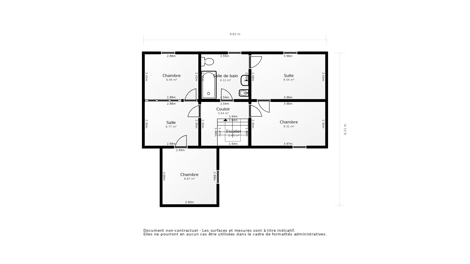 Vente Maison CHASSENEUIL SUR BONNIEURE - 6 pièces - 140 m² - (16260)