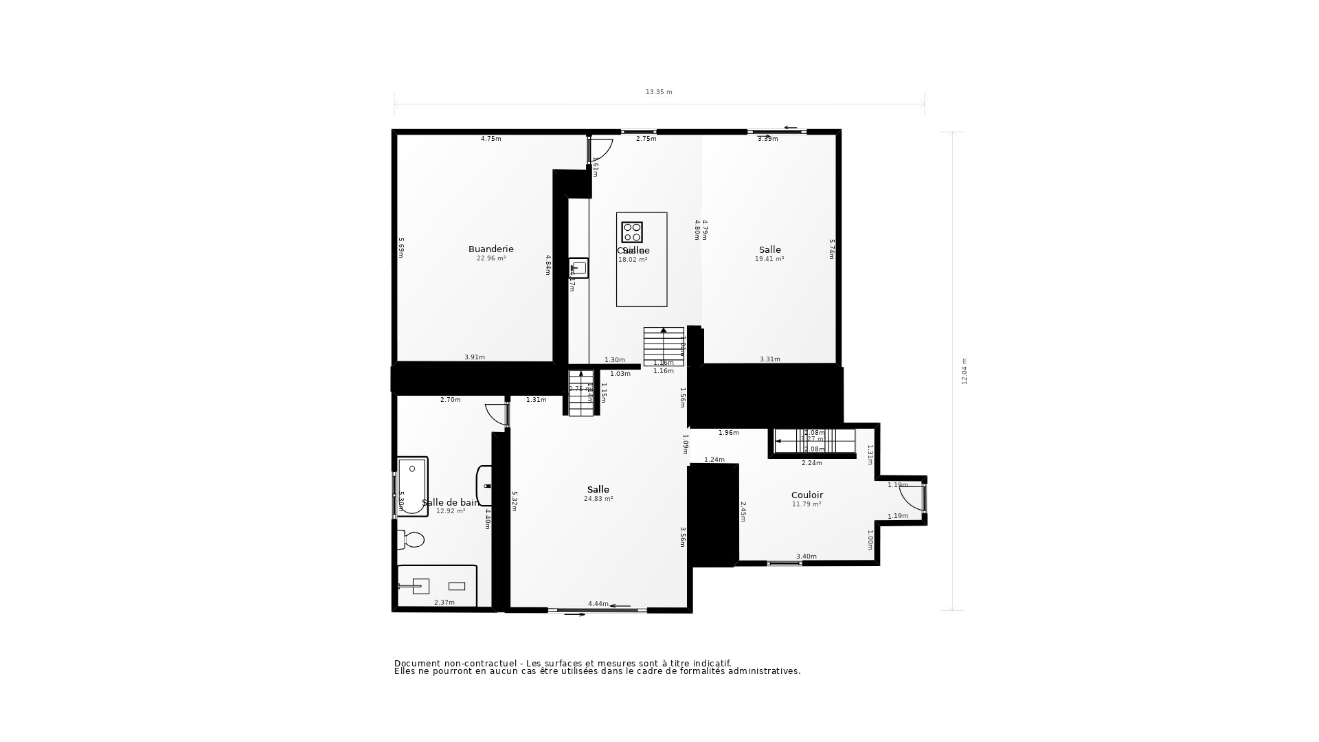 Vente Maison GOUDOURVILLE - 4 pièces - 118 m² - (82400)