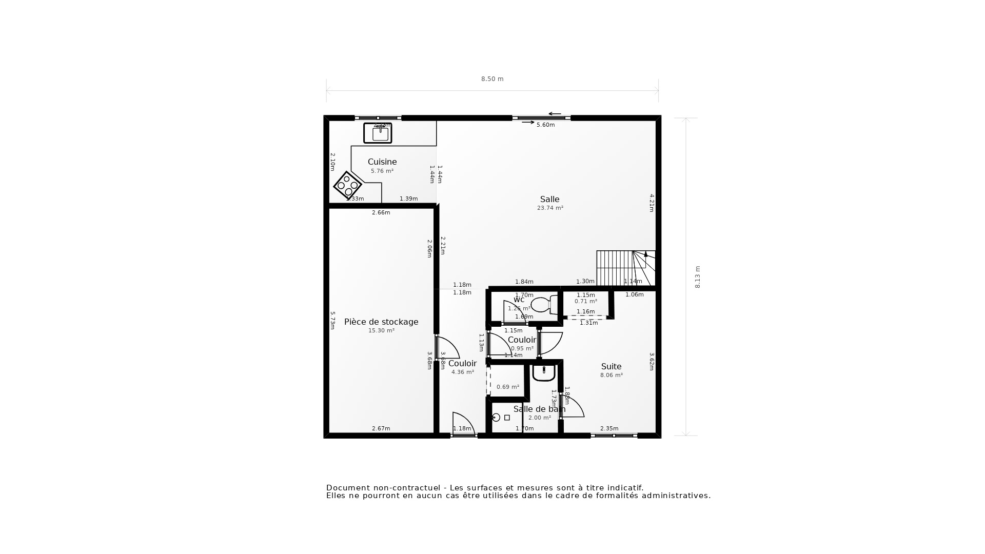 Vente Maison SURGERES - 4 pièces - 76 m² - (17700)