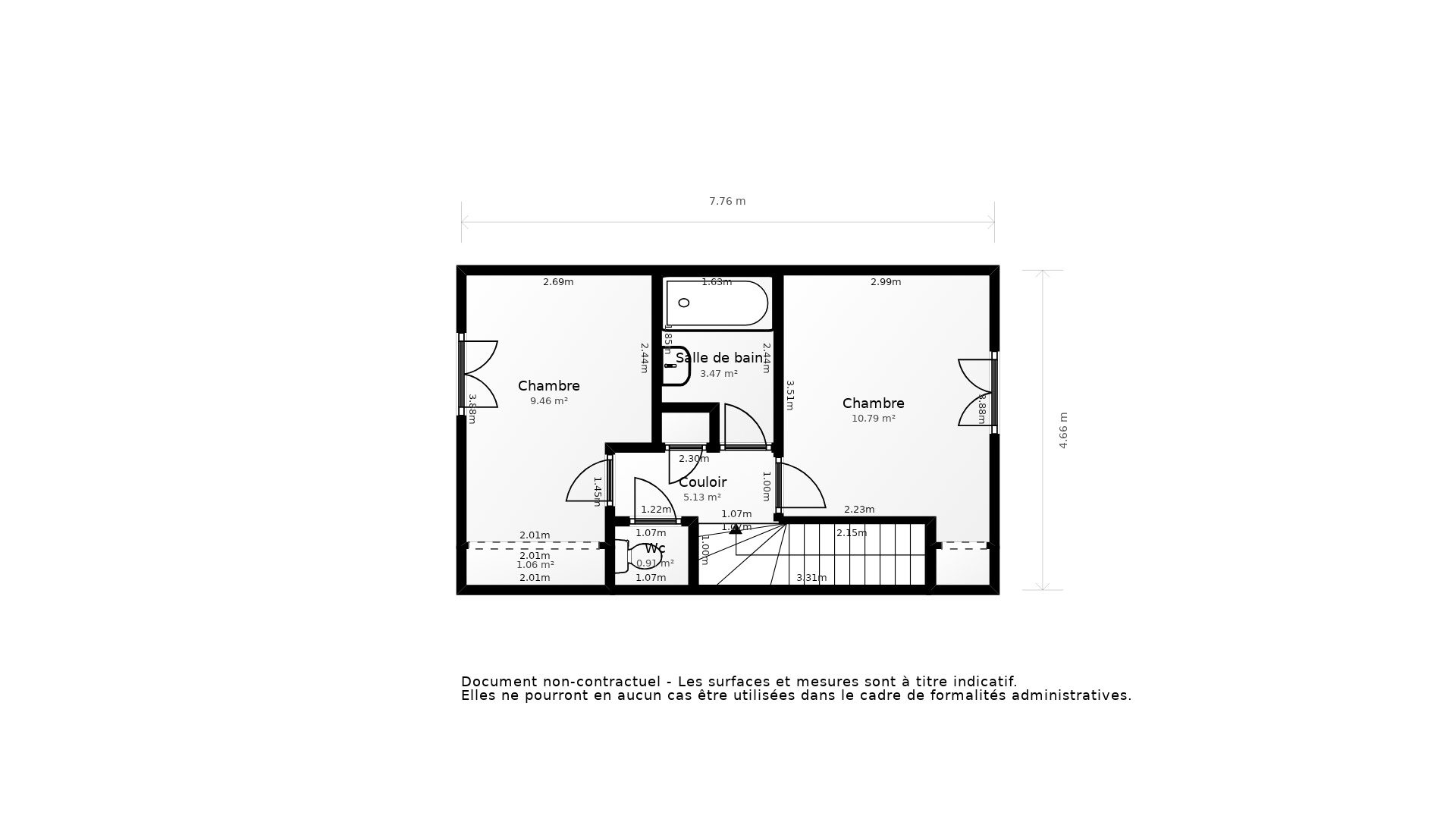 Vente Maison BLANQUEFORT - 3 pièces - 63 m² - (33290)