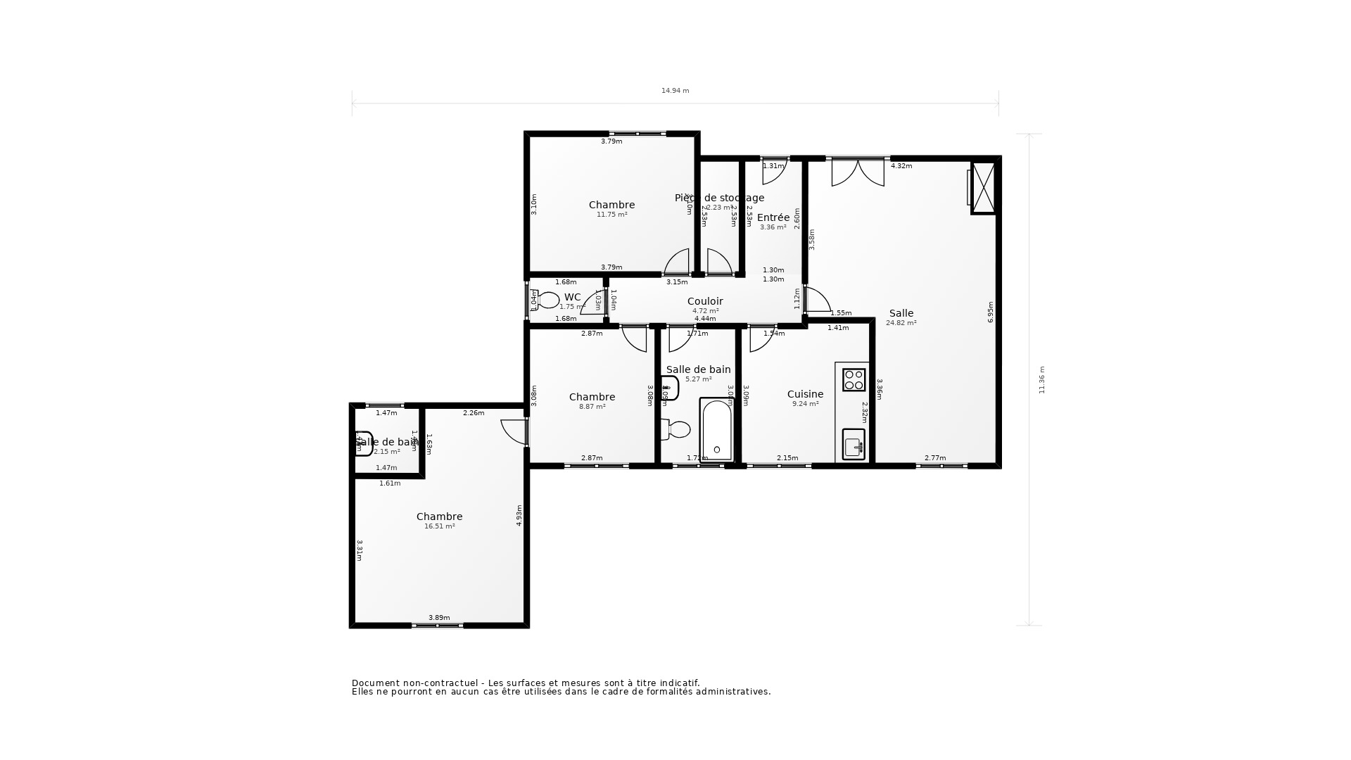 Vente Maison ST CLAR DE RIVIERE - 4 pièces - 95 m² - (31600)