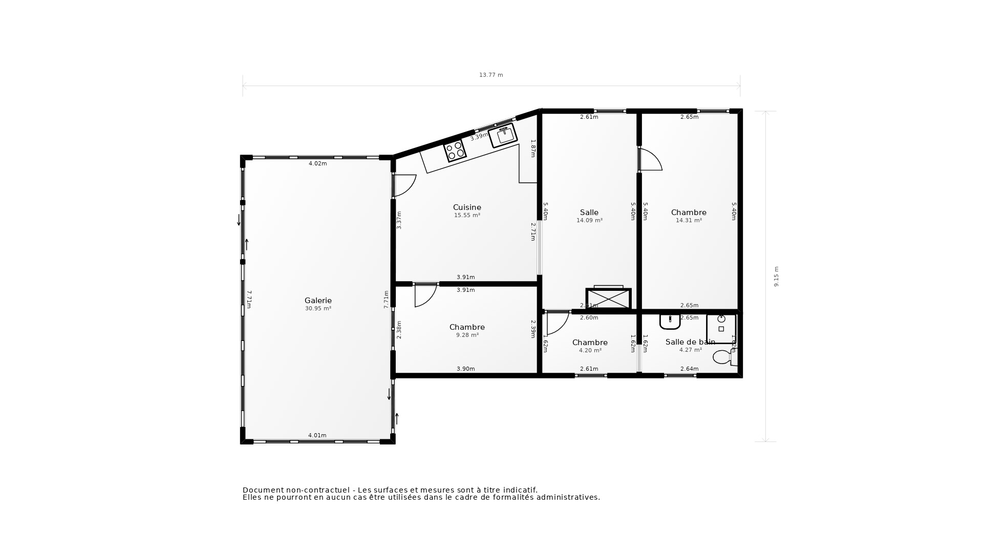 Vente Maison MIOS - 3 pièces - 95 m² - (33380)