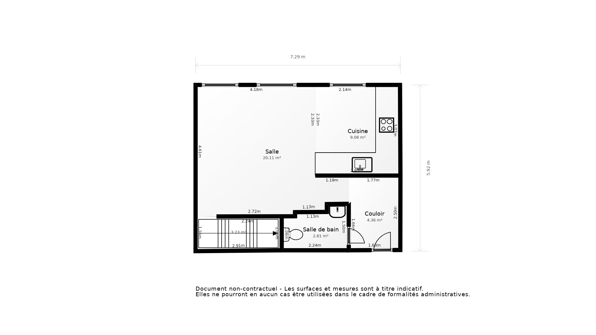 Vente Appartement LE TAILLAN MEDOC - 4 pièces - 76 m² - (33320)