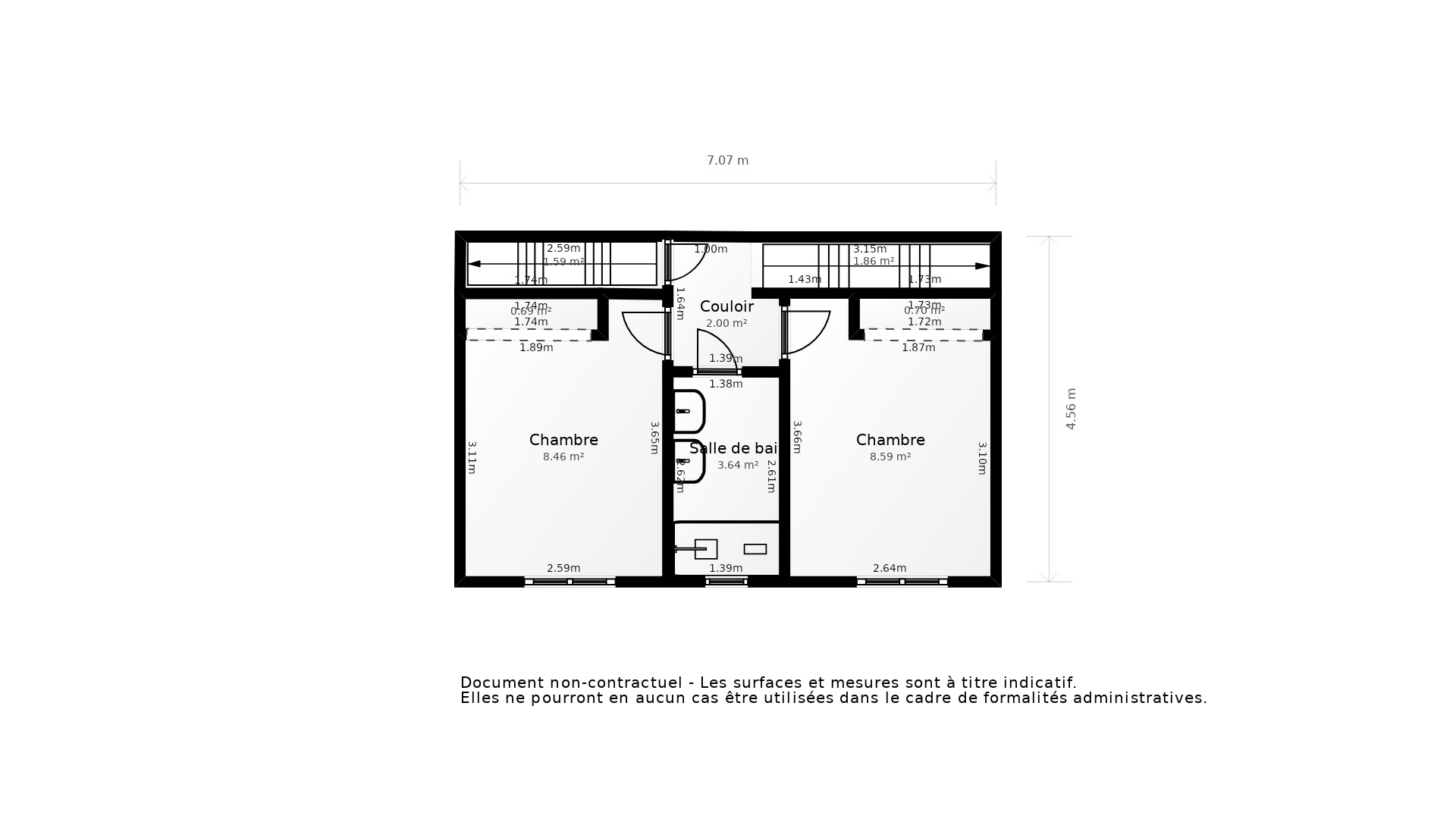 Vente Appartement LE TAILLAN MEDOC - 4 pièces - 76 m² - (33320)
