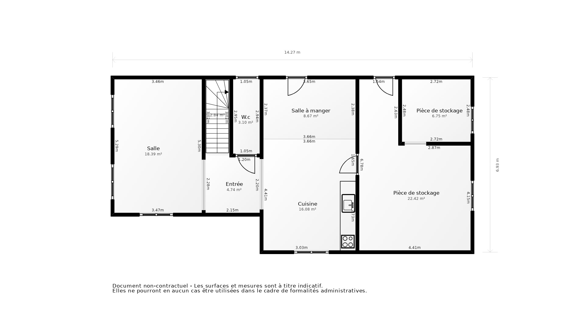 Vente Maison TOULOUSE - 5 pièces - 149 m² - (31200)