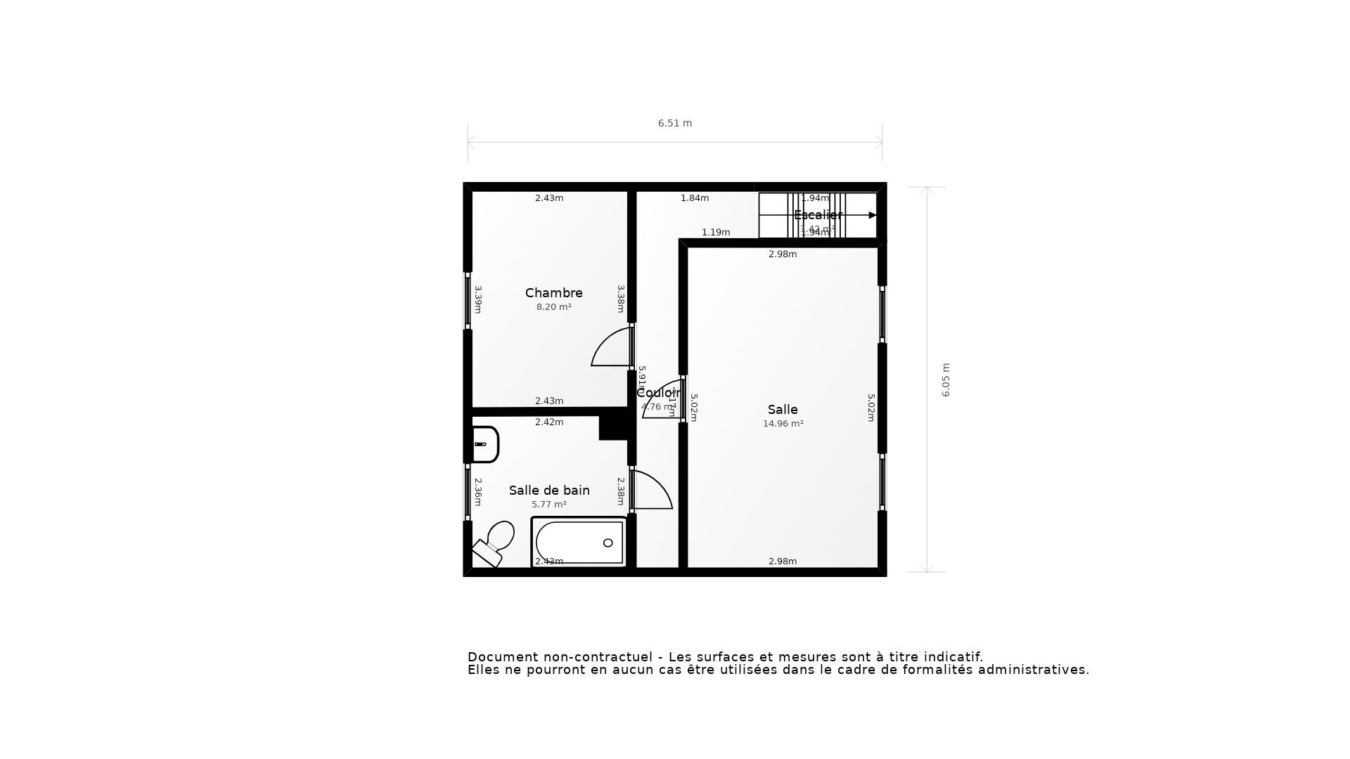 Vente Appartement BORDEAUX - 4 pièces - 66 m² - (33800)