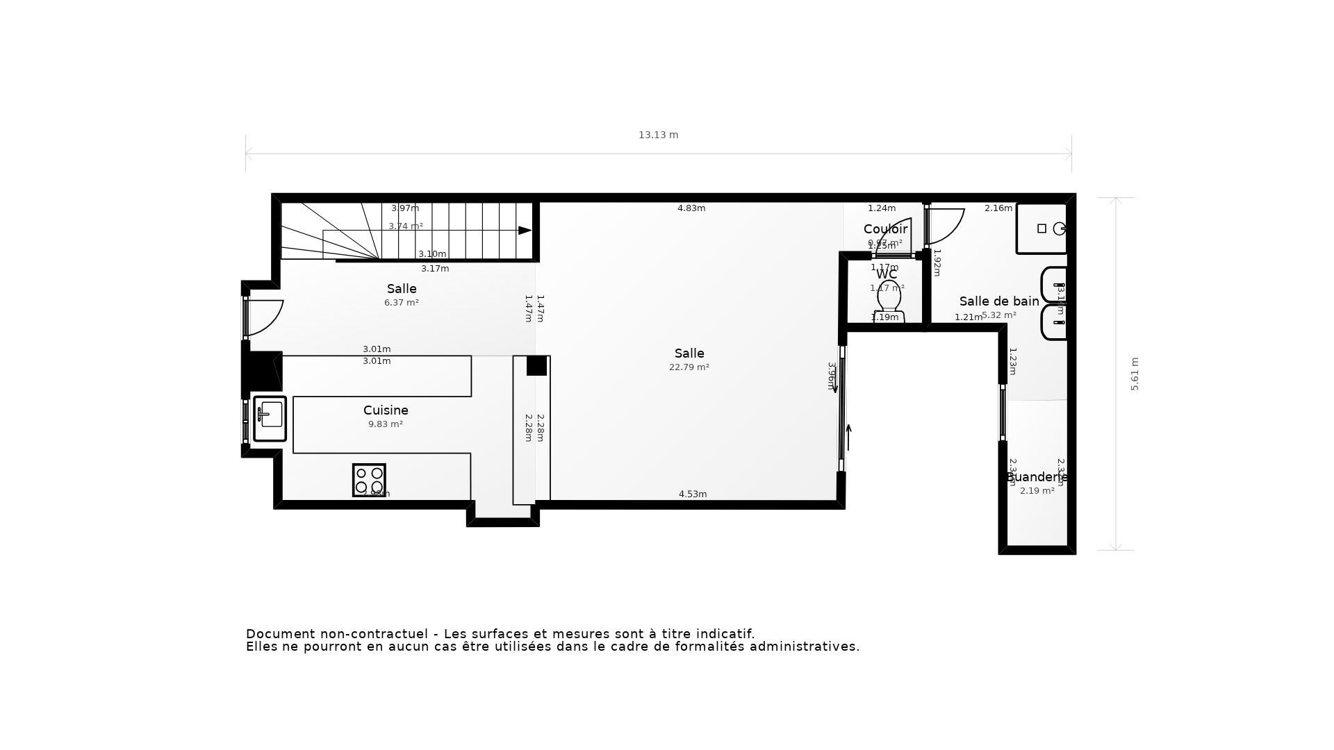 Vente Maison LA ROCHELLE - 5 pièces - 98 m² - (17000)