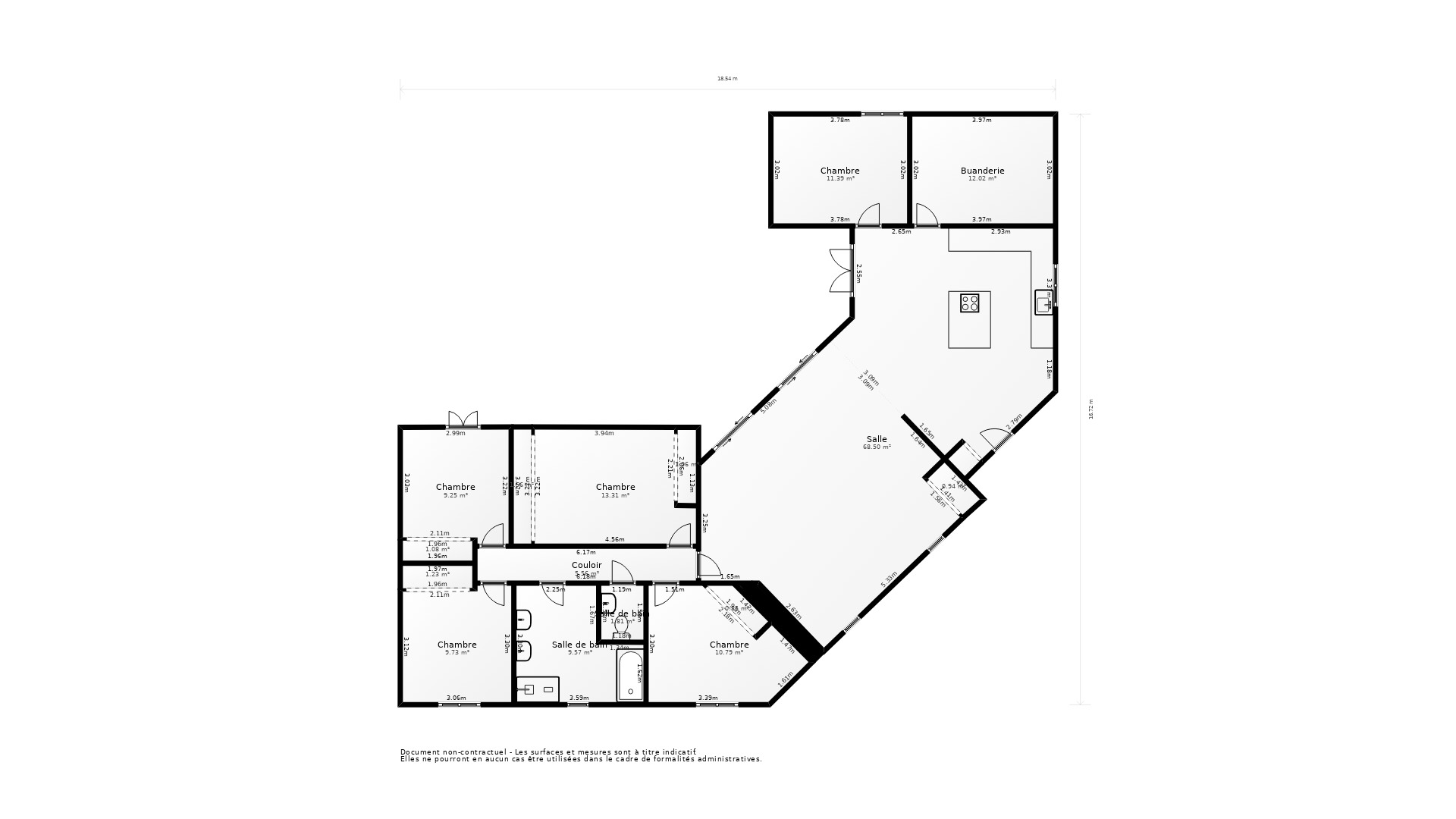 Vente Maison ST LOUBES - 6 pièces - 153 m² - (33450)