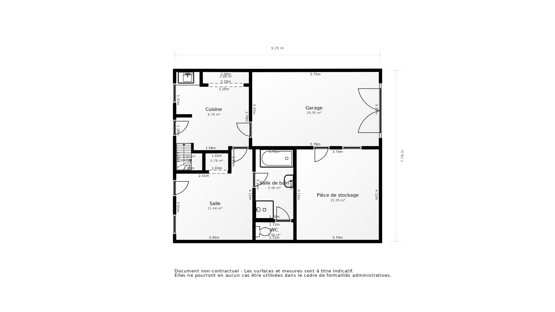 Vente Maison DEOLS - 5 pièces - 107 m² - (36130)
