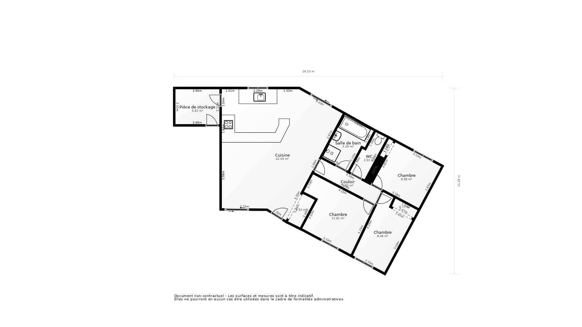 Vente Maison LISTRAC MEDOC - 4 pièces - 83 m² - (33480)