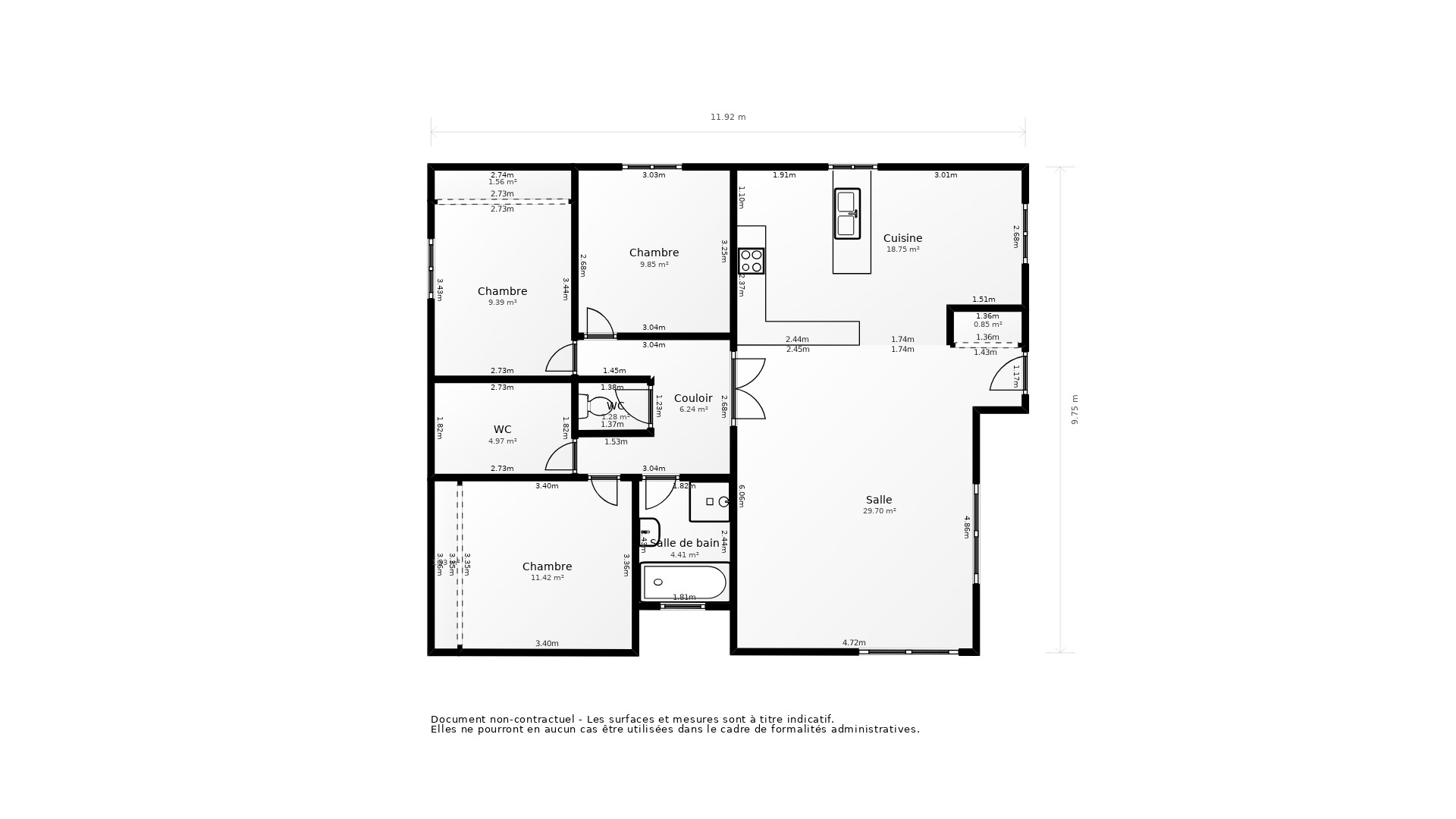 Vente Maison PARENTIS EN BORN - 4 pièces - 115 m² - (40160)