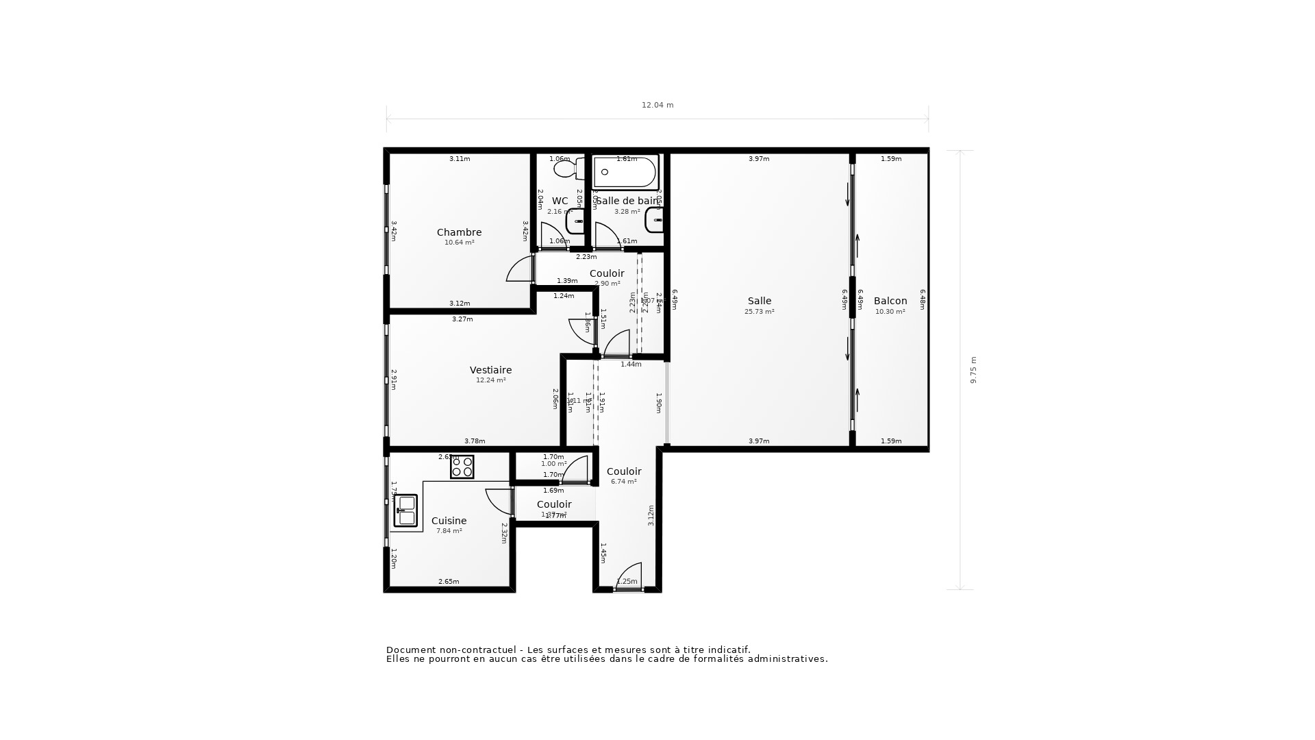 Vente Appartement CALUIRE ET CUIRE - 4 pièces - 87 m² - (69300)