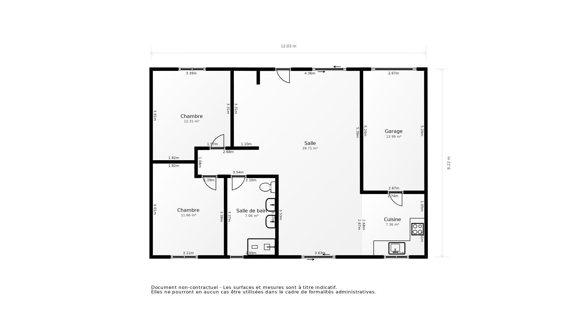 Vente Maison GAILLAC - 3 pièces - 80 m² - (81600)