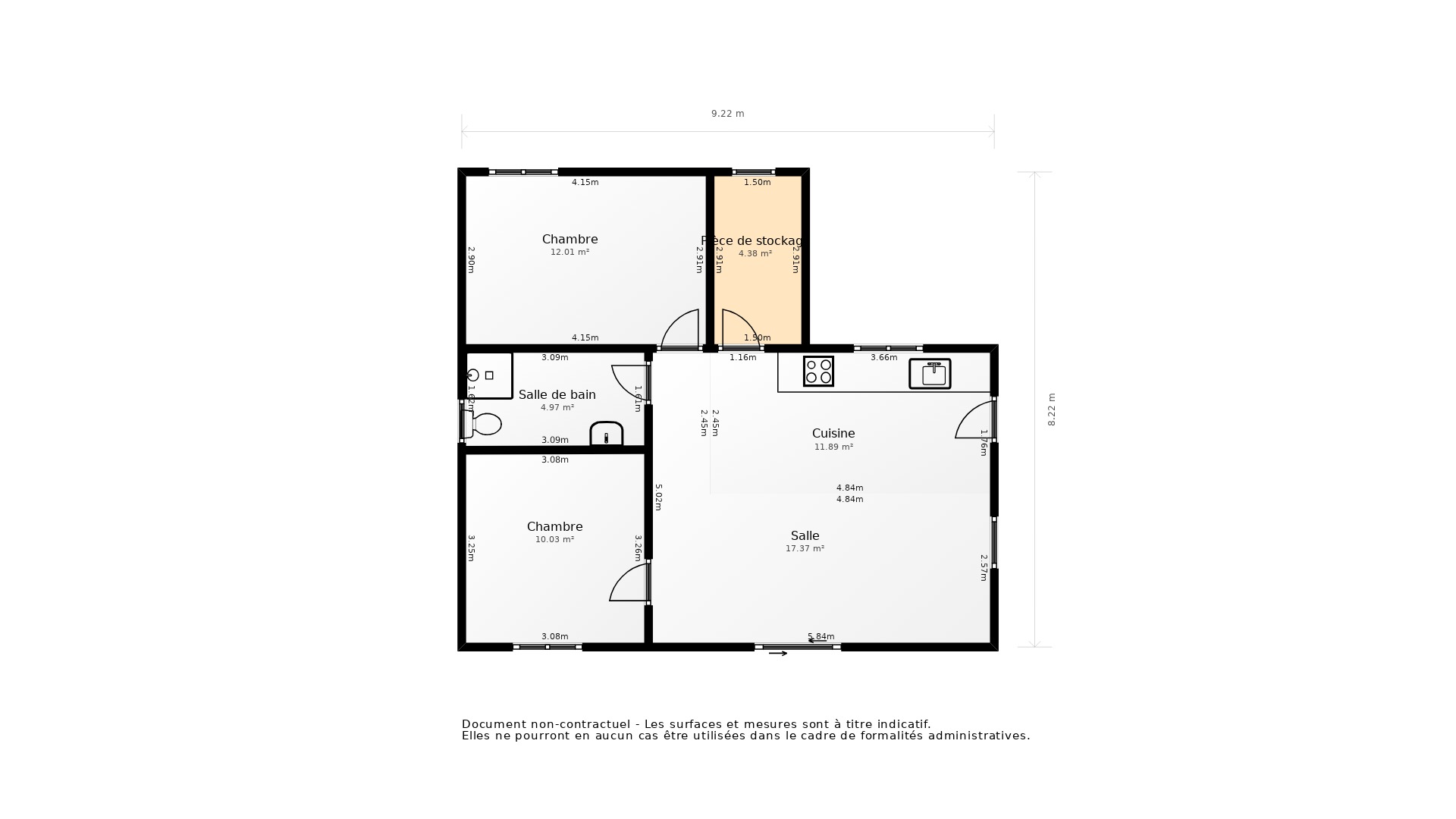 Vente Maison PRAYSSAS - 3 pièces - 80 m² - (47360)