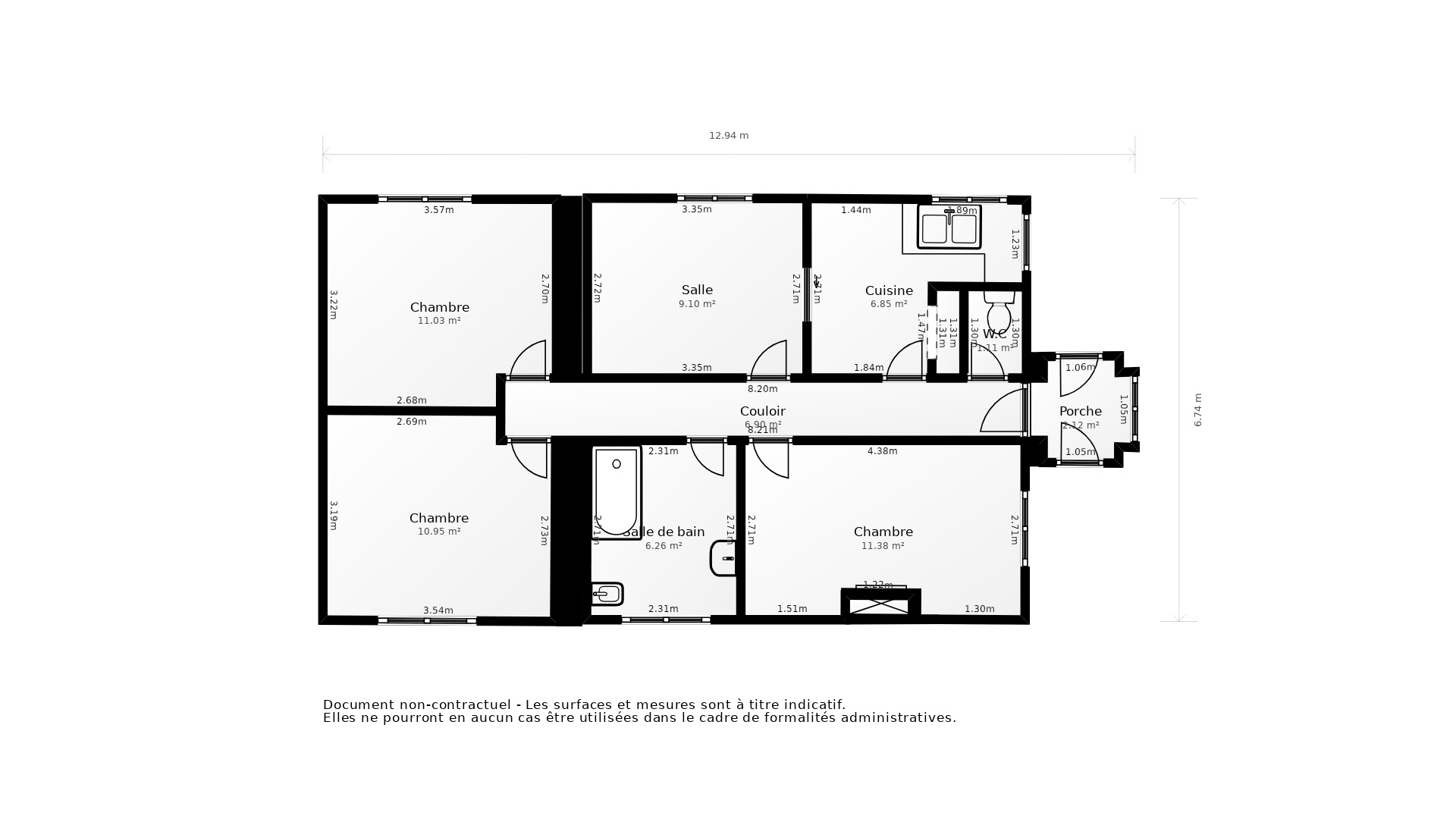 Vente Maison LE CHATEAU D OLERON - 3 pièces - 74 m² - (17480)