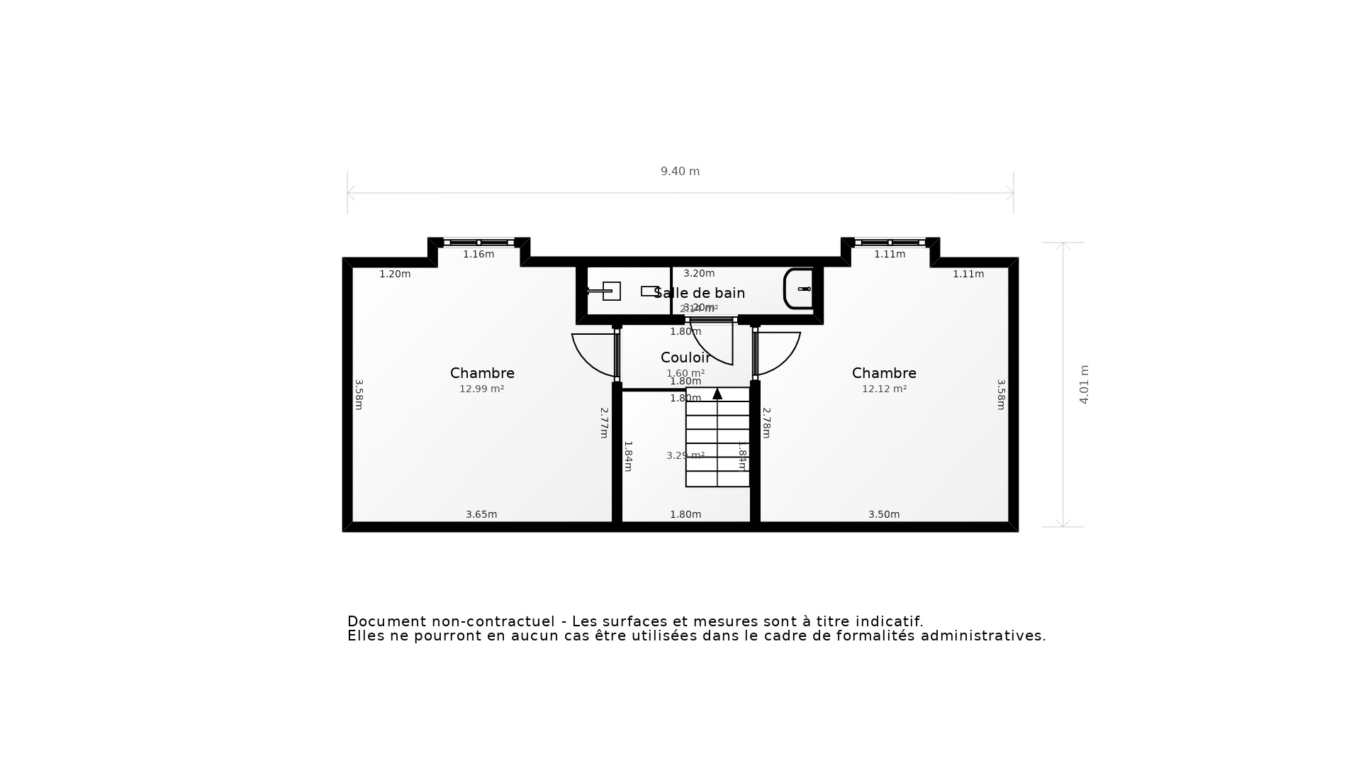 Vente Maison ST MARTIN DES CHAMPS - 3 pièces - 60 m² - (29600)