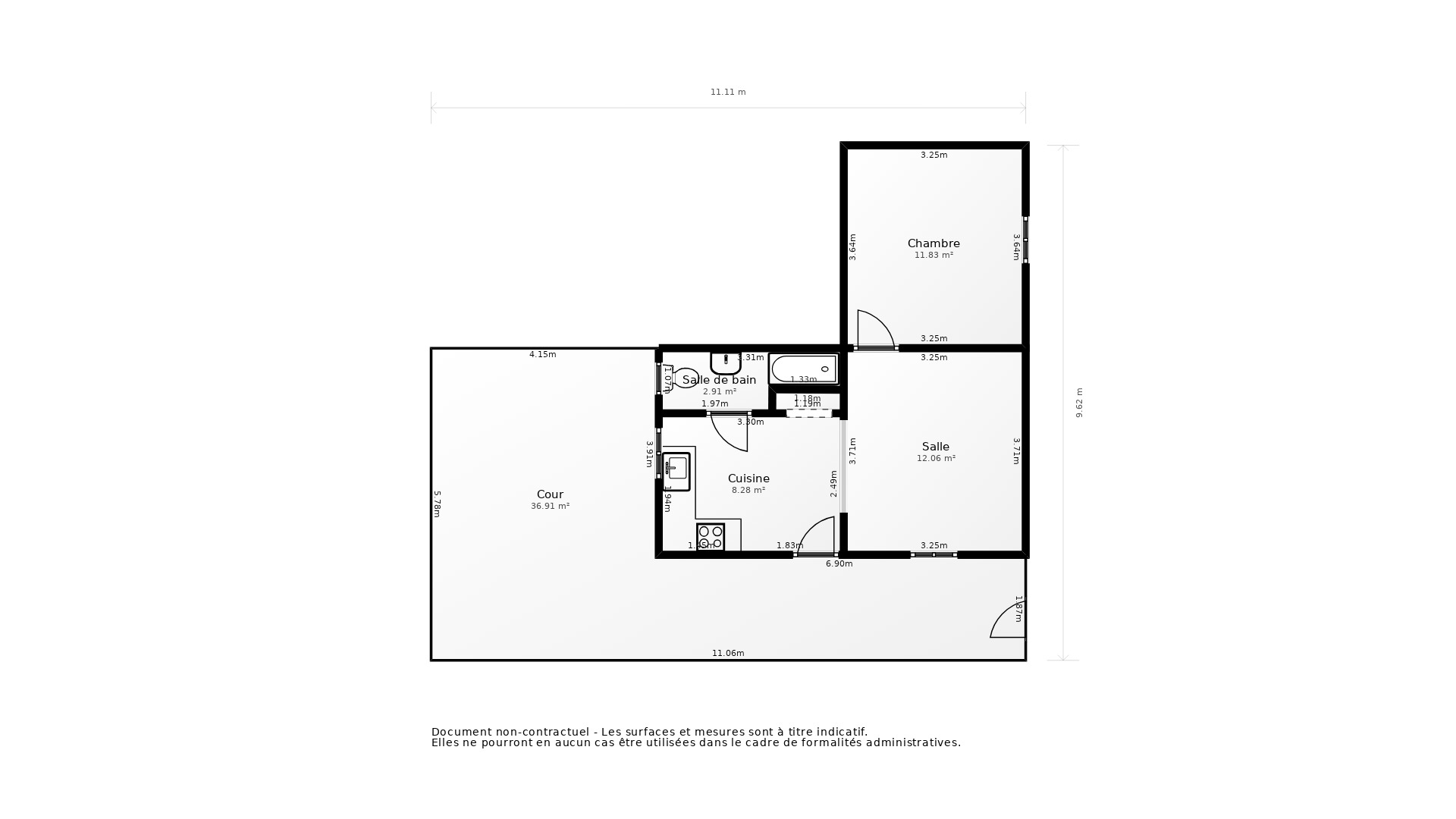 Vente Appartement SOISY SOUS MONTMORENCY - 2 pièces - 39 m² - (95230)