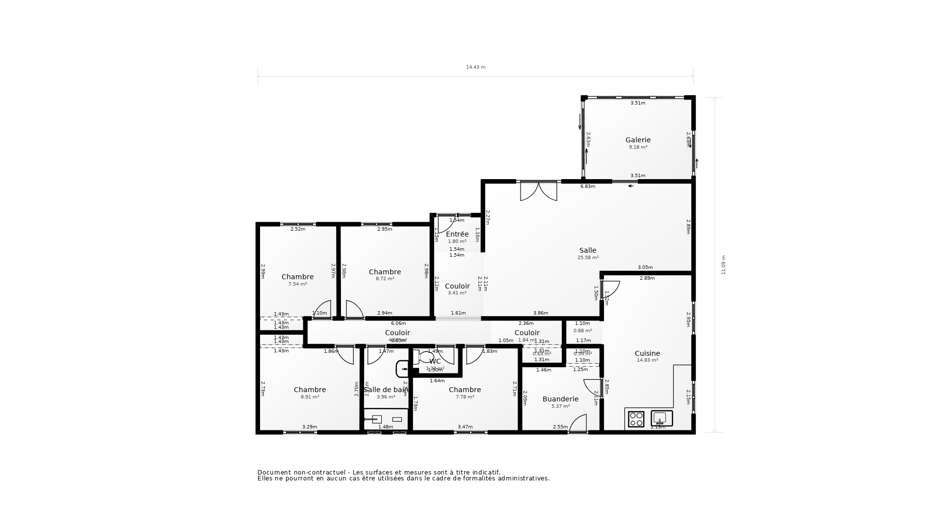 Vente Maison ST SAUVEUR D AUNIS - 5 pièces - 108 m² - (17540)