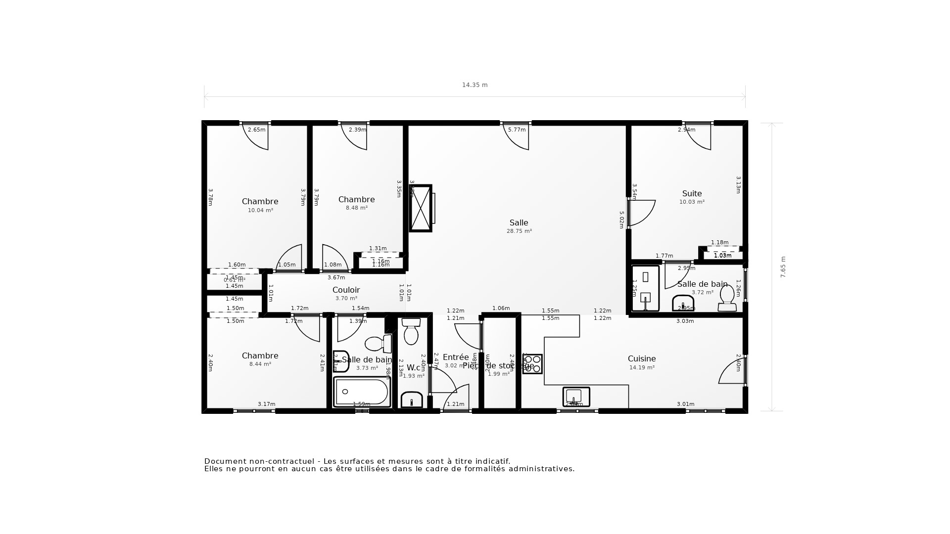 Vente Maison SANGUINET - 5 pièces - 110 m² - (40460)