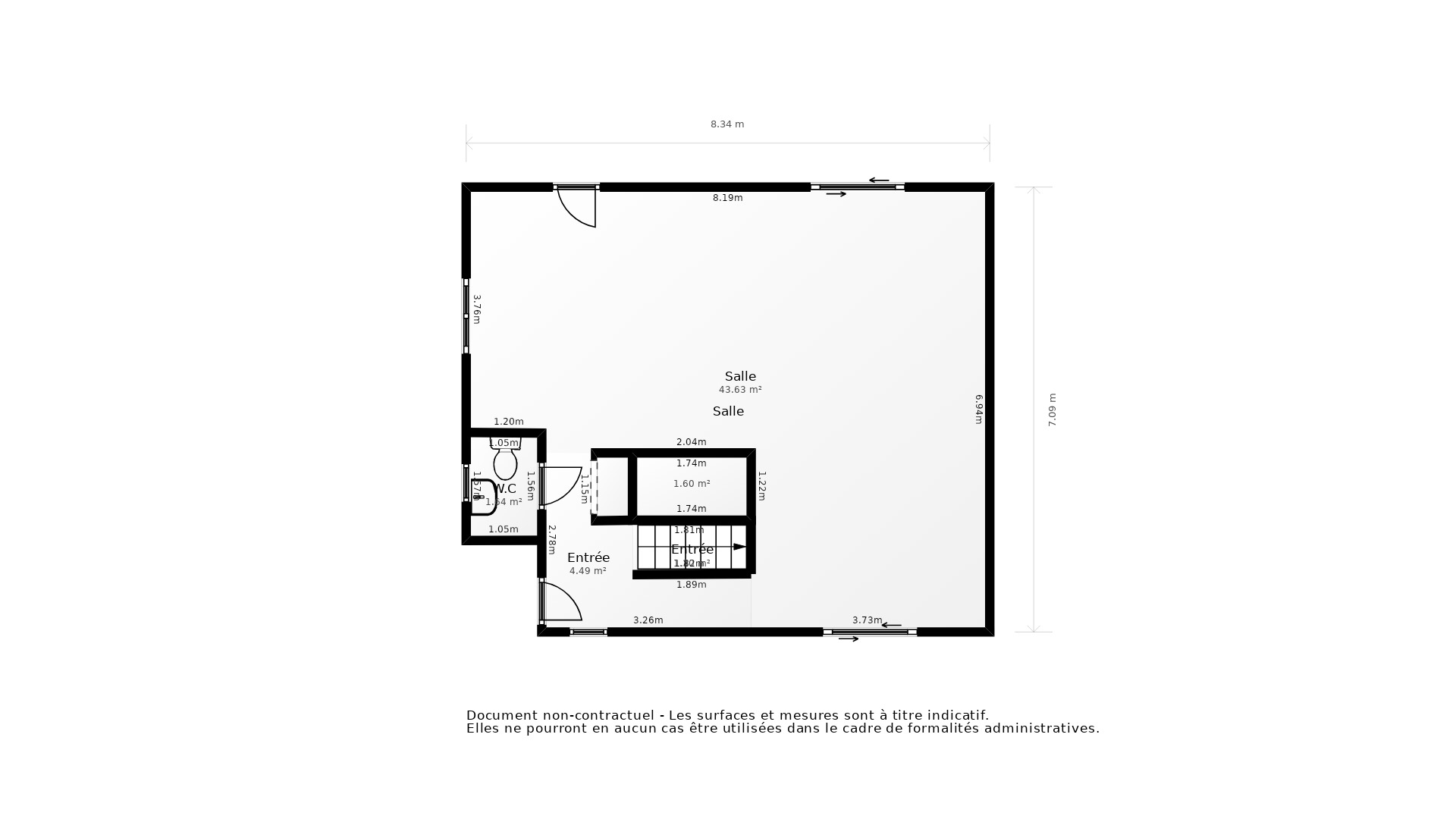 Vente Maison FLOIRAC - 4 pièces - 103 m² - (33270)