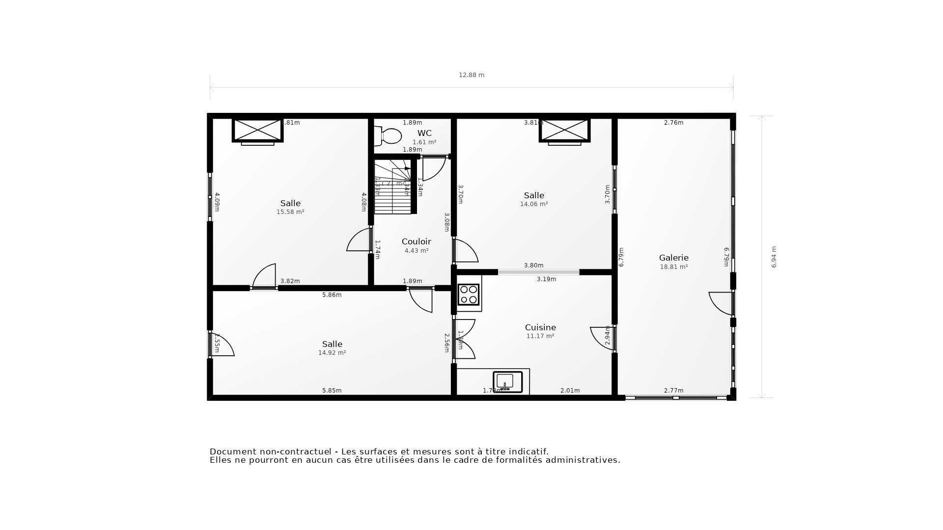 Vente Maison COUTRAS - 7 pièces - 140 m² - (33230)