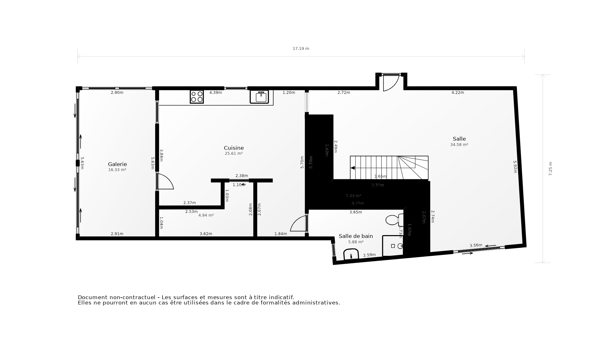 Vente Maison PLOUNEOUR MENEZ - 5 pièces - 122 m² - (29410)