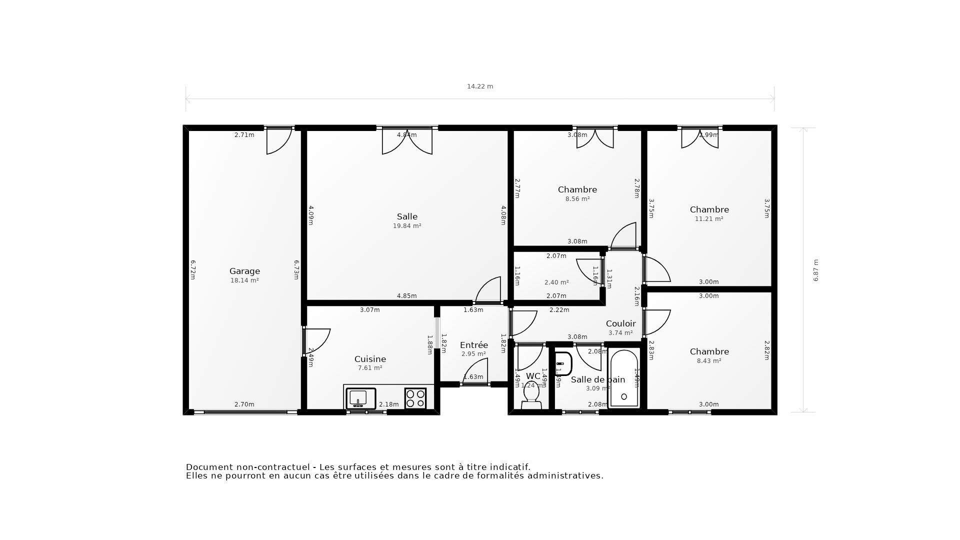 Vente Maison BOE - 4 pièces - 78 m² - (47550)