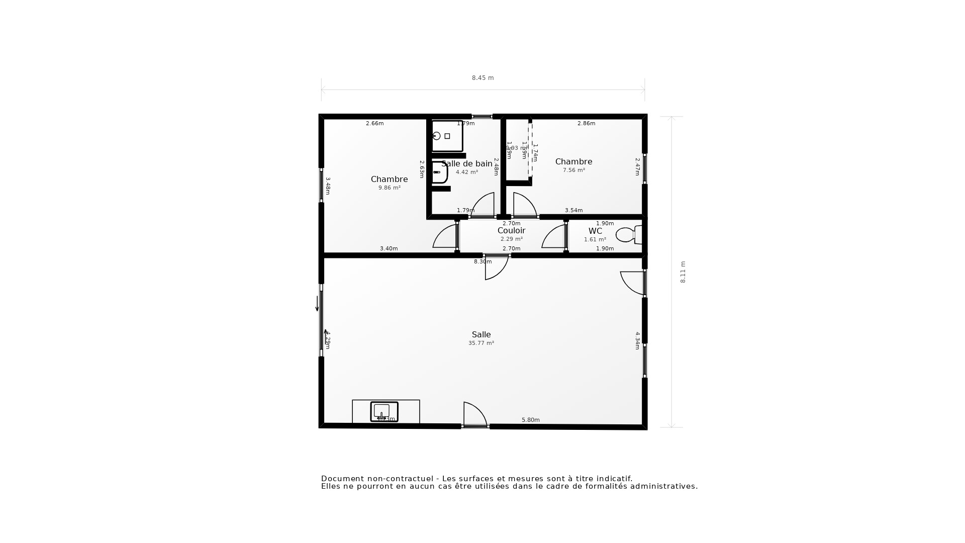 Vente Maison ST COLOMBAN - 3 pièces - 63 m² - (44310)