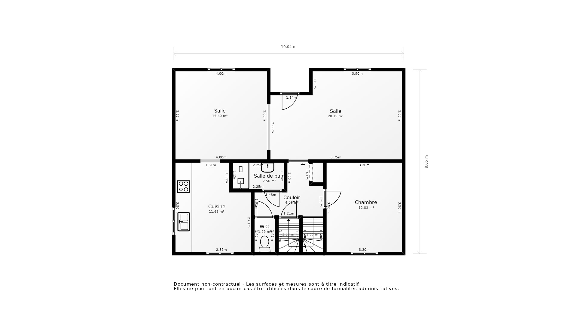 Vente Maison LANMEUR - 7 pièces - 125 m² - (29620)