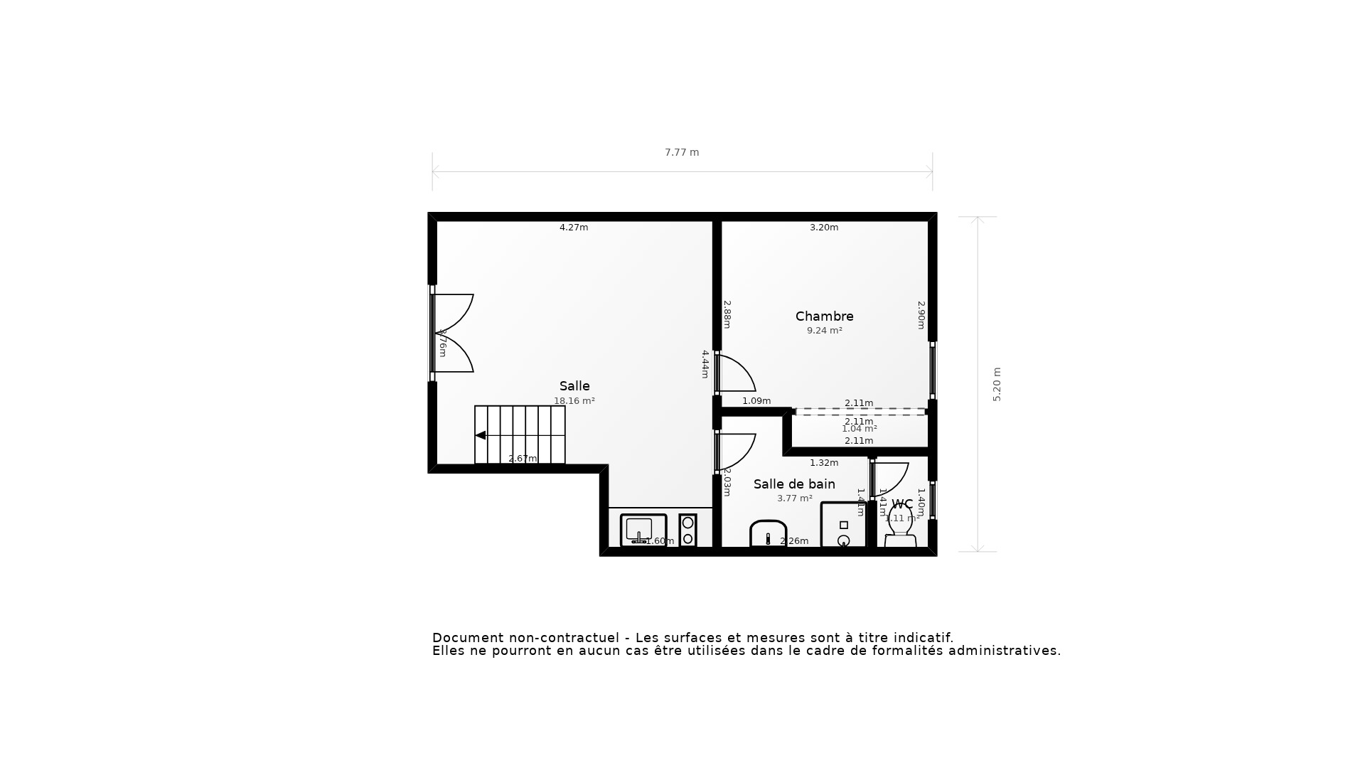 Vente Maison ST DENIS D OLERON - 3 pièces - 52 m² - (17650)