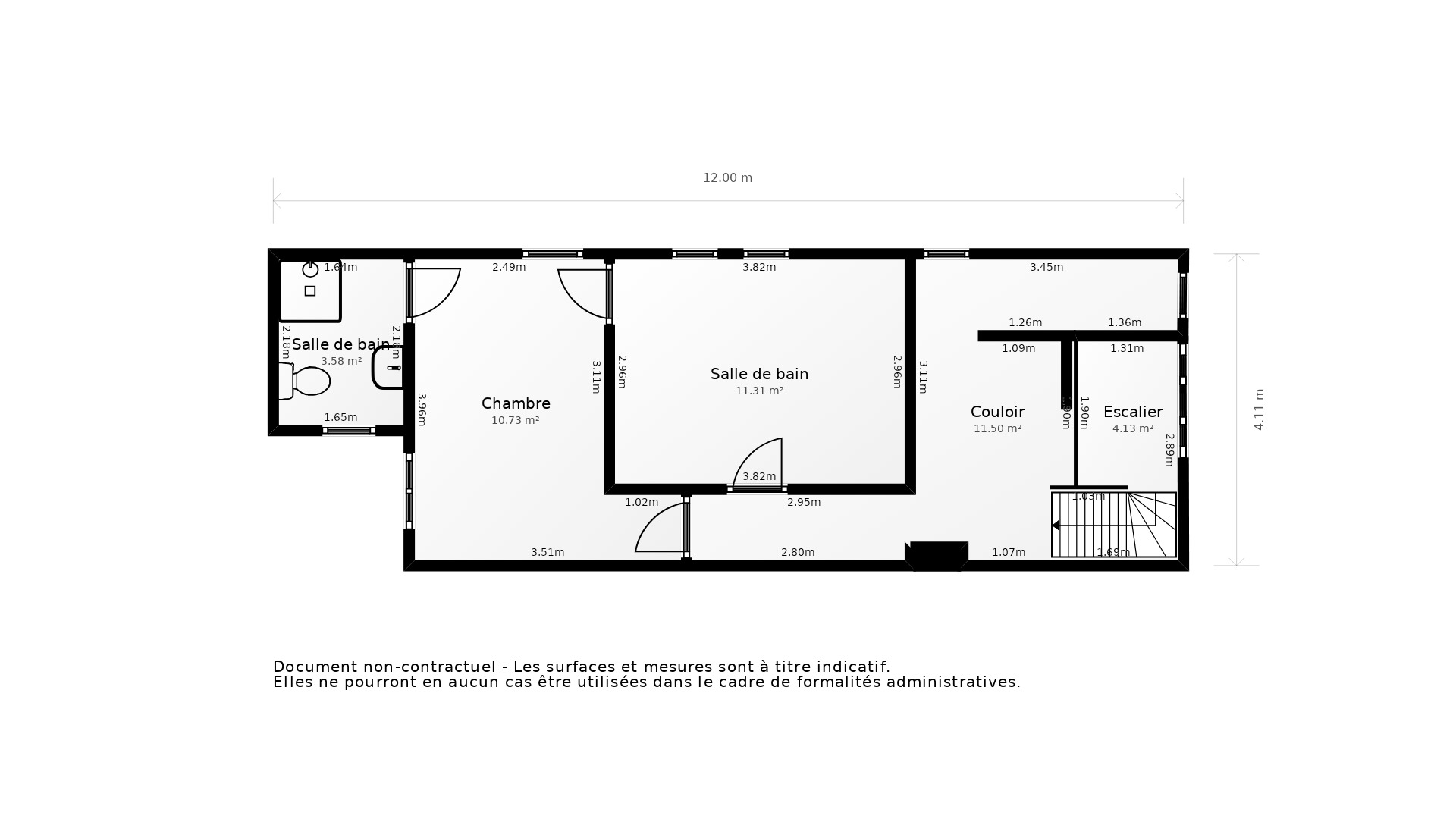 Vente Maison BORDEAUX - 3 pièces - 71 m² - (33300)