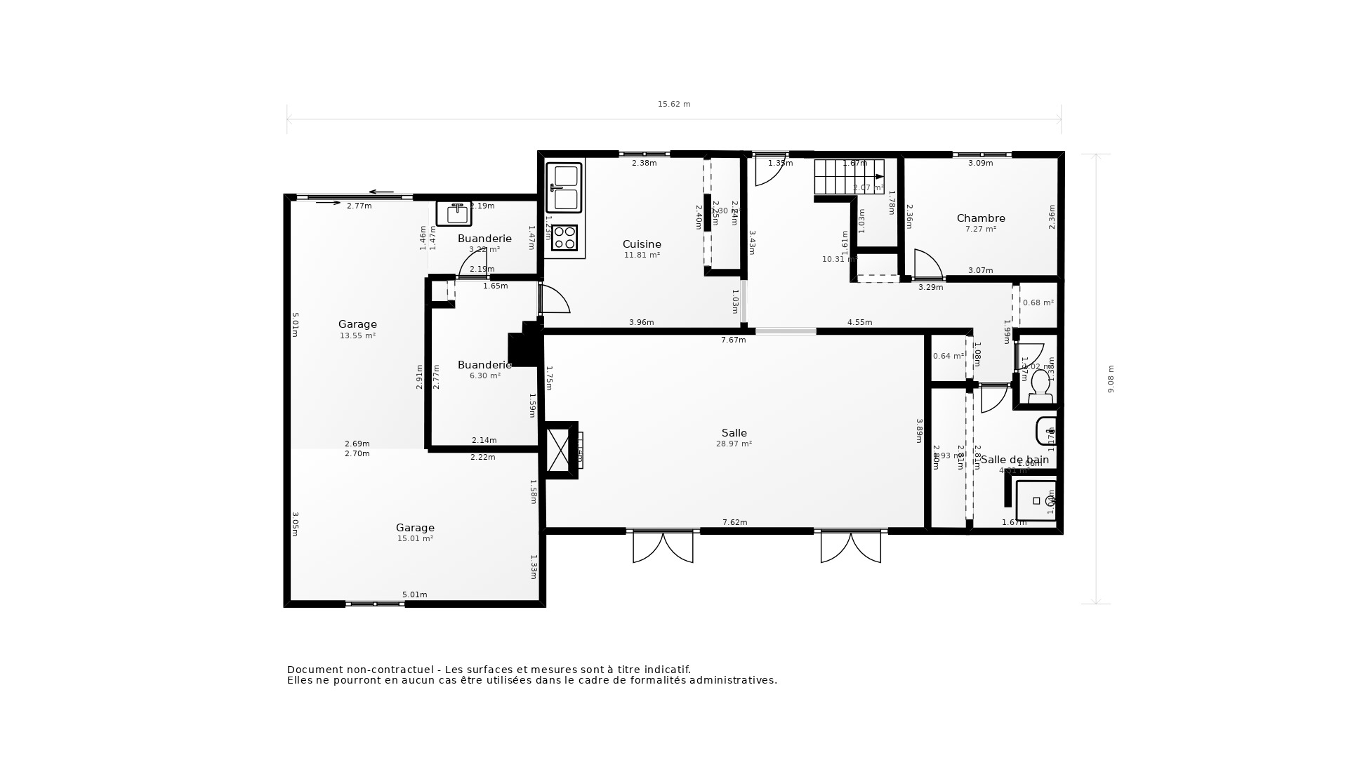 Vente Maison KERNILIS - 7 pièces - 128 m² - (29260)