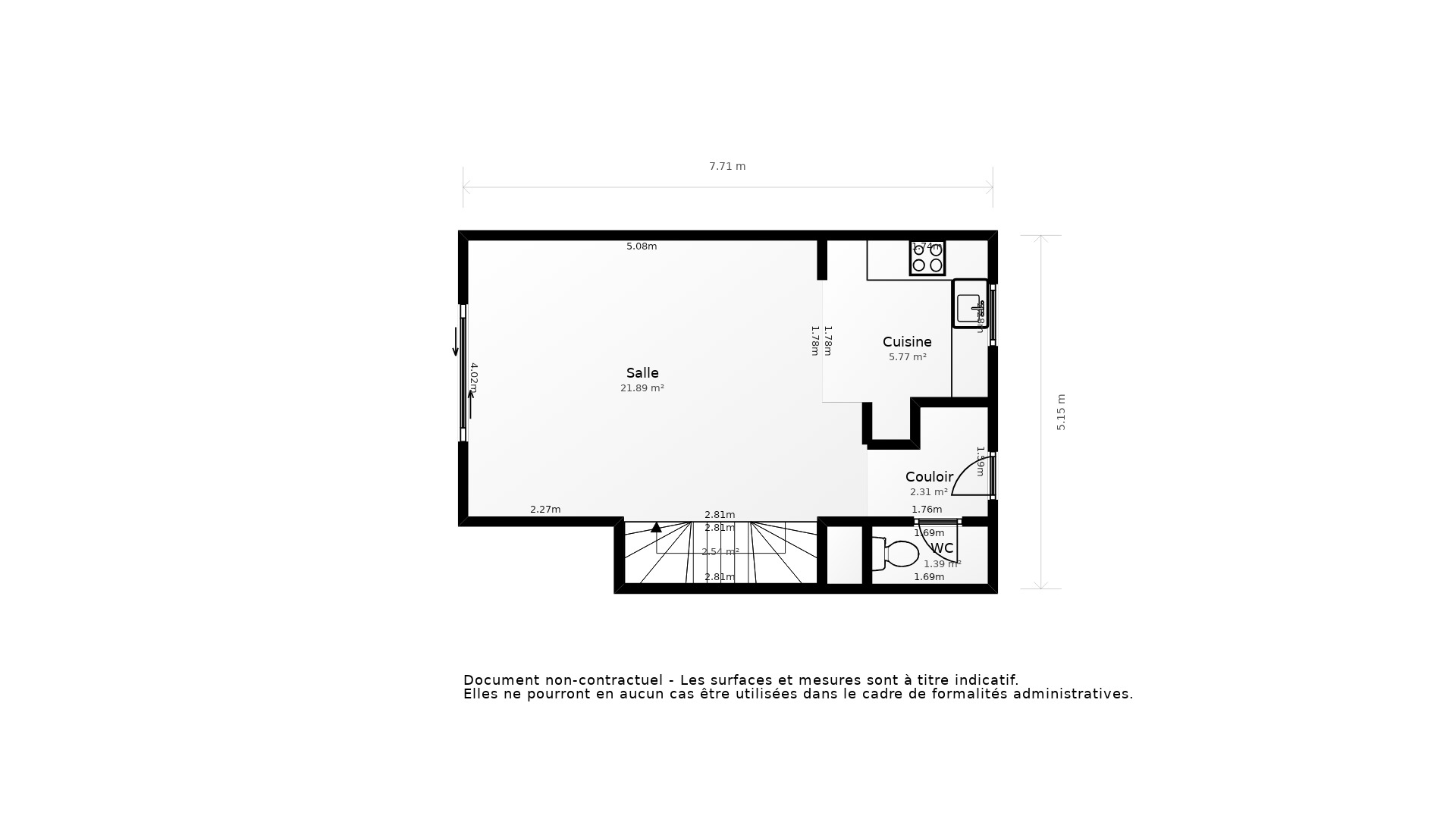 Vente Maison GUJAN MESTRAS - 3 pièces - 71 m² - (33470)