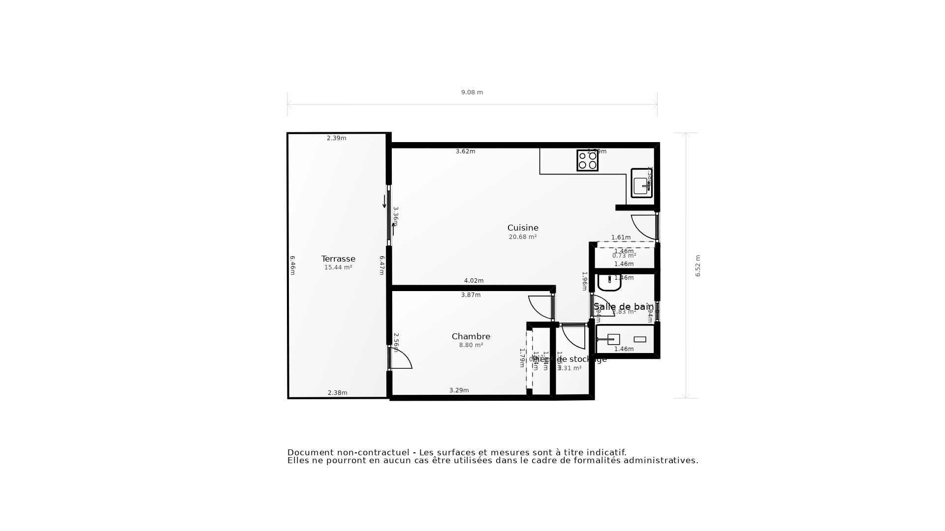 Vente Appartement AGDE - 2 pièces - 37 m² - (34300)