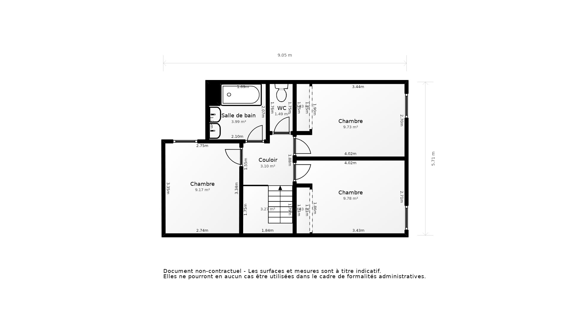 Vente Maison BLAGNAC - 4 pièces - 86 m² - (31700)