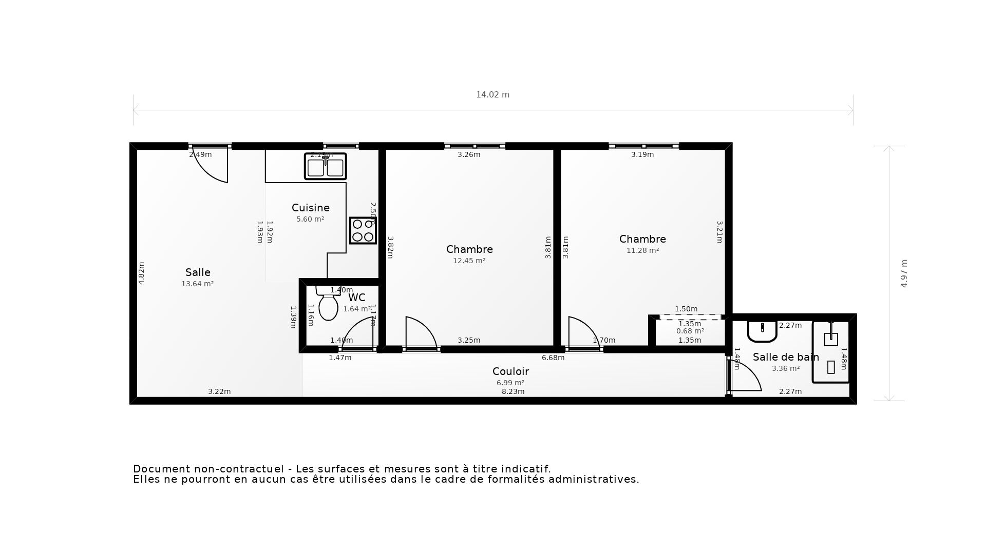 Vente Maison RIVEDOUX PLAGE - 3 pièces - 62 m² - (17940)
