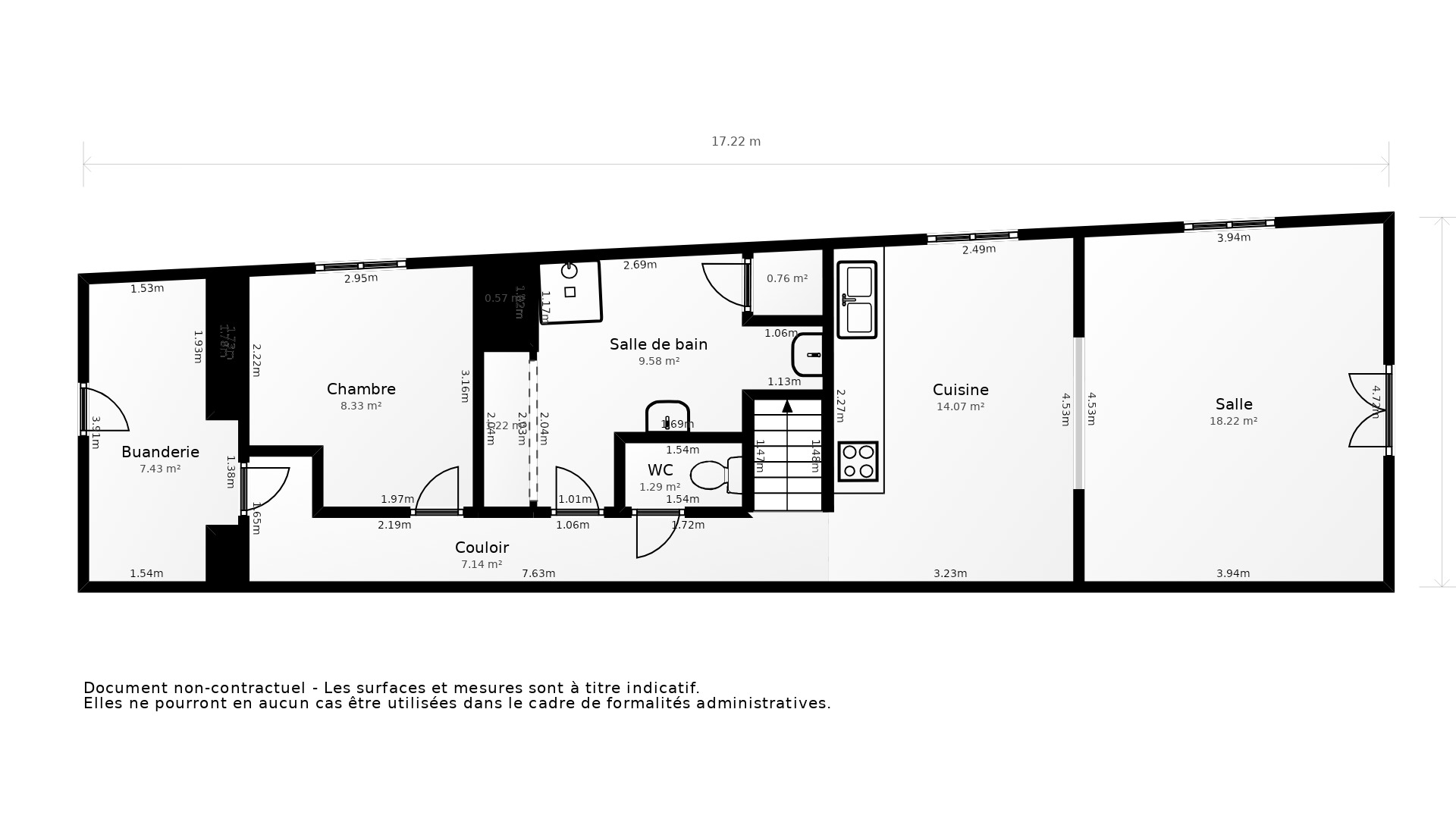 Vente Maison ST JUST LUZAC - 4 pièces - 88 m² - (17320)