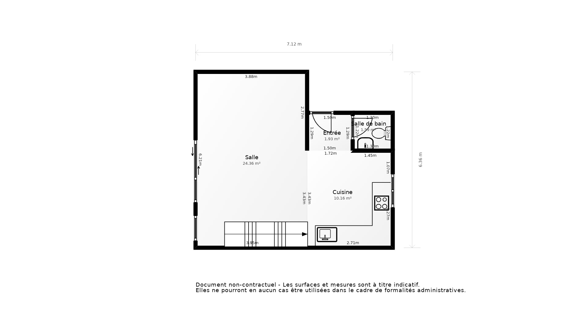 Vente Appartement BREST - 4 pièces - 86 m² - (29200)