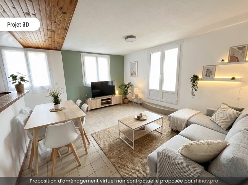 Vente Appartement CAHORS - 3 pièces -60 m² - (46000)