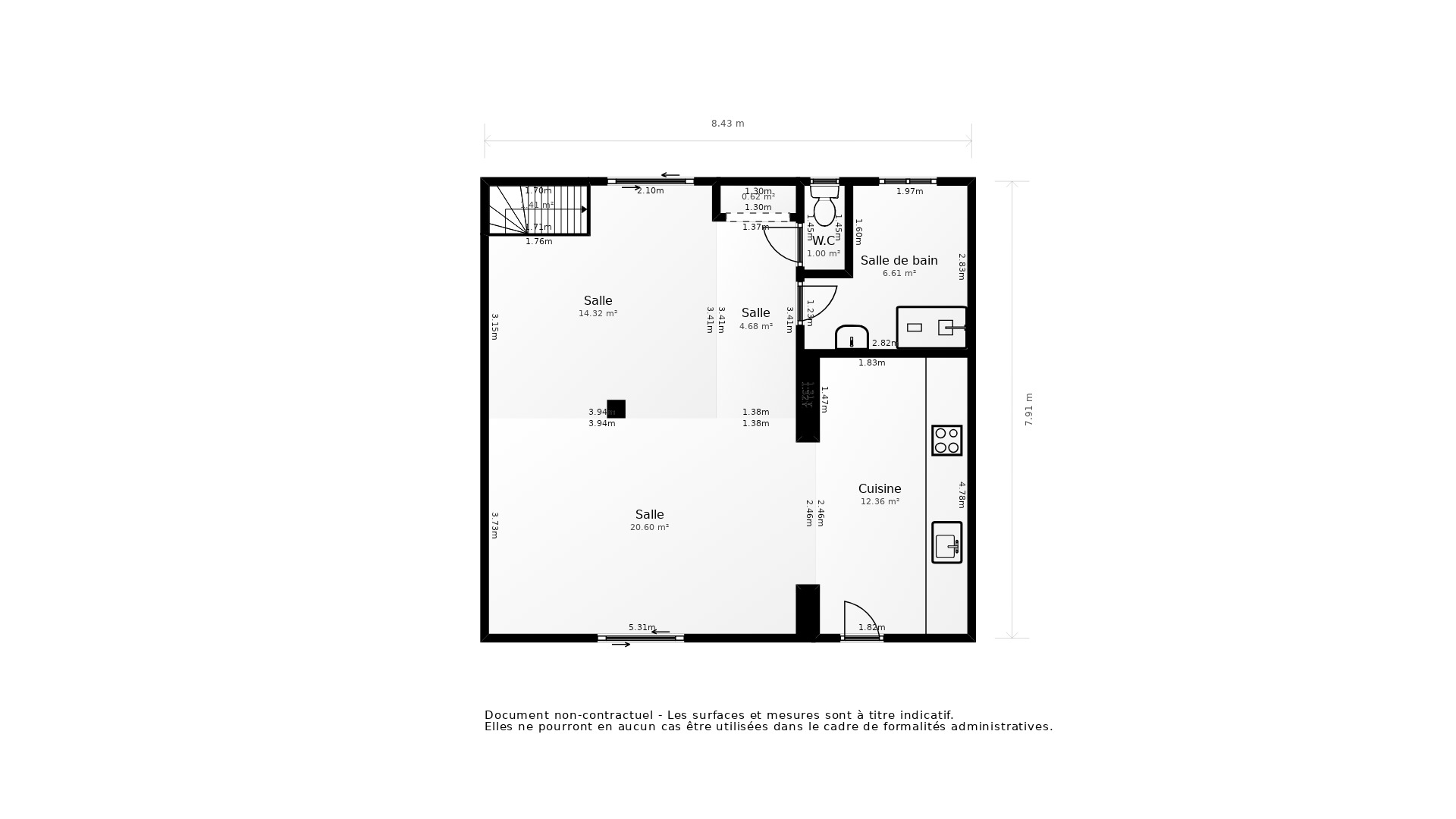 Vente Maison CUSSAC FORT MEDOC - 4 pièces - 100 m² - (33460)